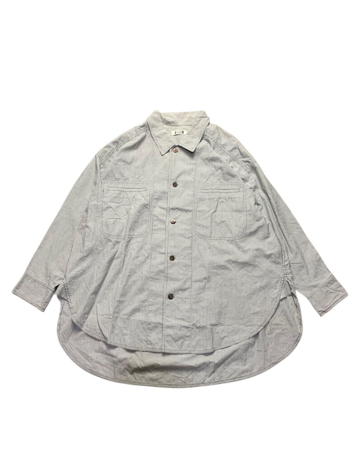 Issey Miyake 🐍 SOLD 🐍Vintage IS Issey Miyake Oversized Double Pocket Size US L / EU 52-54 / 3 - 1 Thumbnail