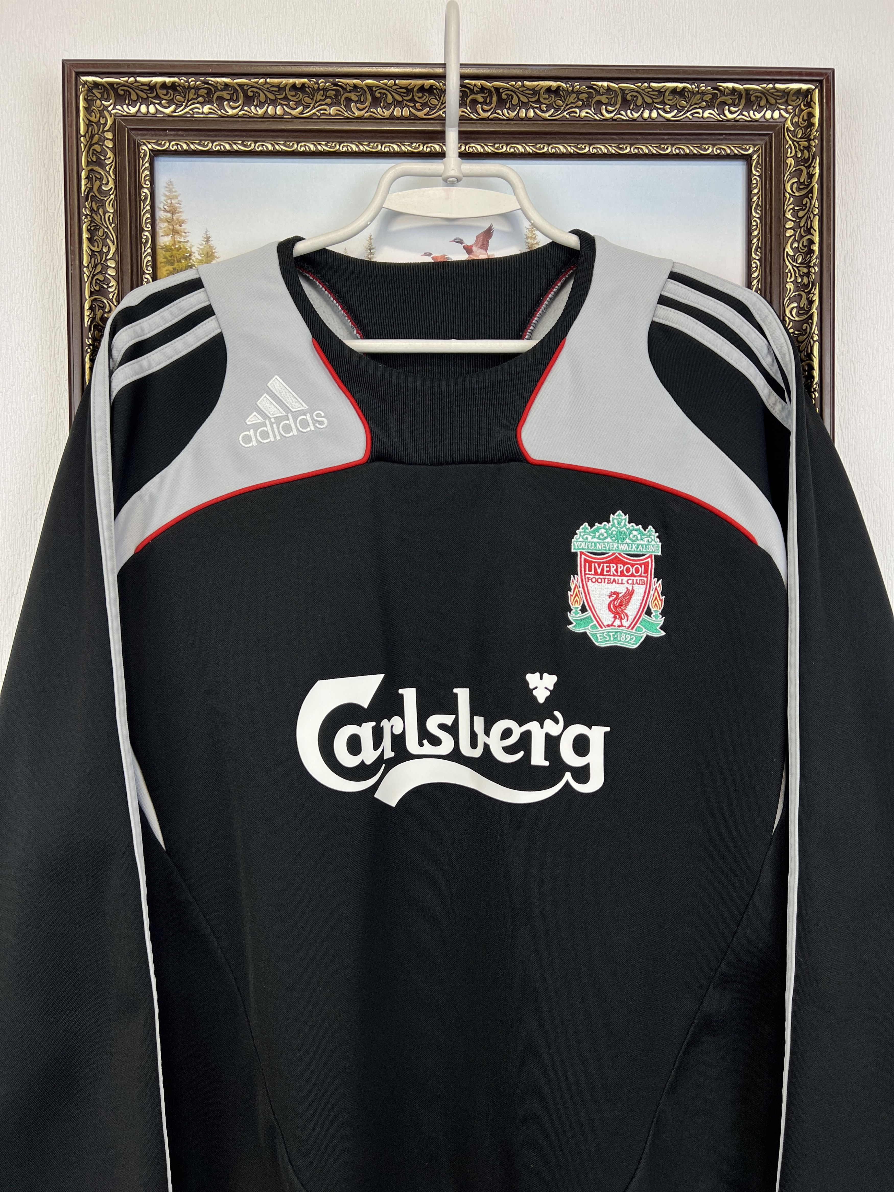 Adidas Vintage Liverpool Football Sweatshirt Soccer Jacket Crewneck Size US L / EU 52-54 / 3 - 2 Thumbnail