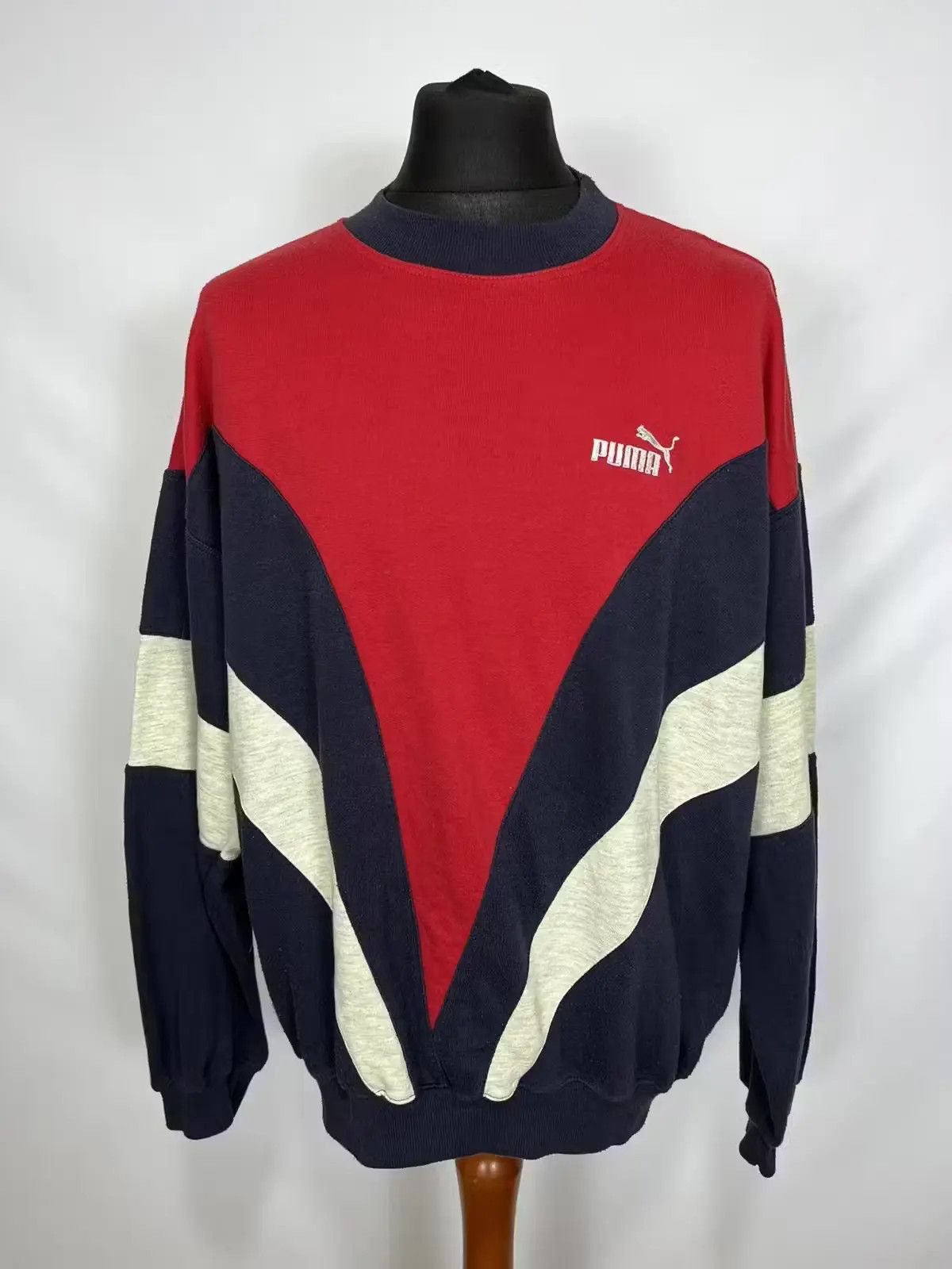 Puma × Vintage Vintage Puma sweatshirt Size US XL / EU 56 / 4 - 1 Thumbnail