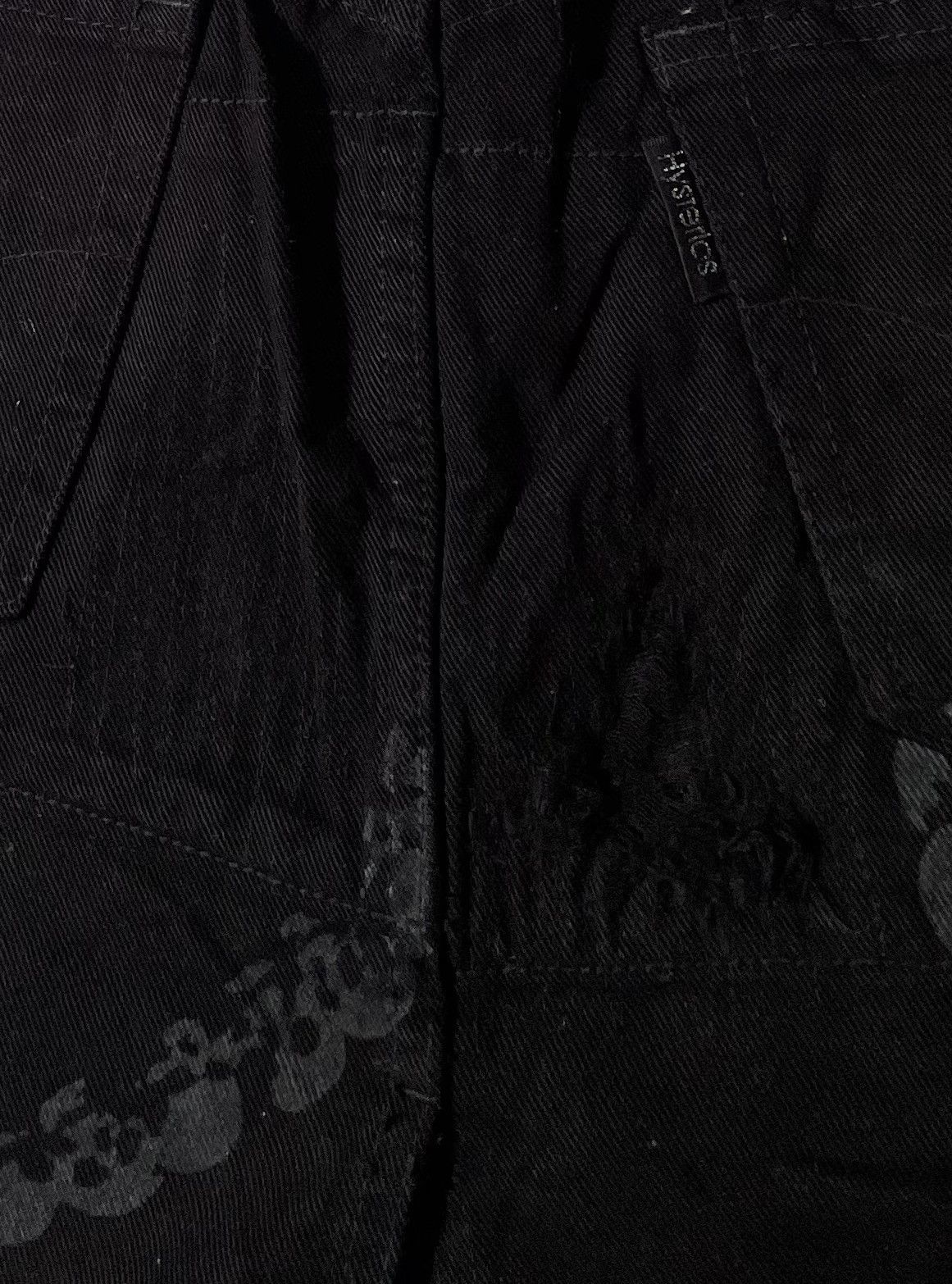 Hysteric Glamour TAX FREE 🇺🇸 Hysteric glamour y2k distressed mini skirt Size 29" - 6 Thumbnail