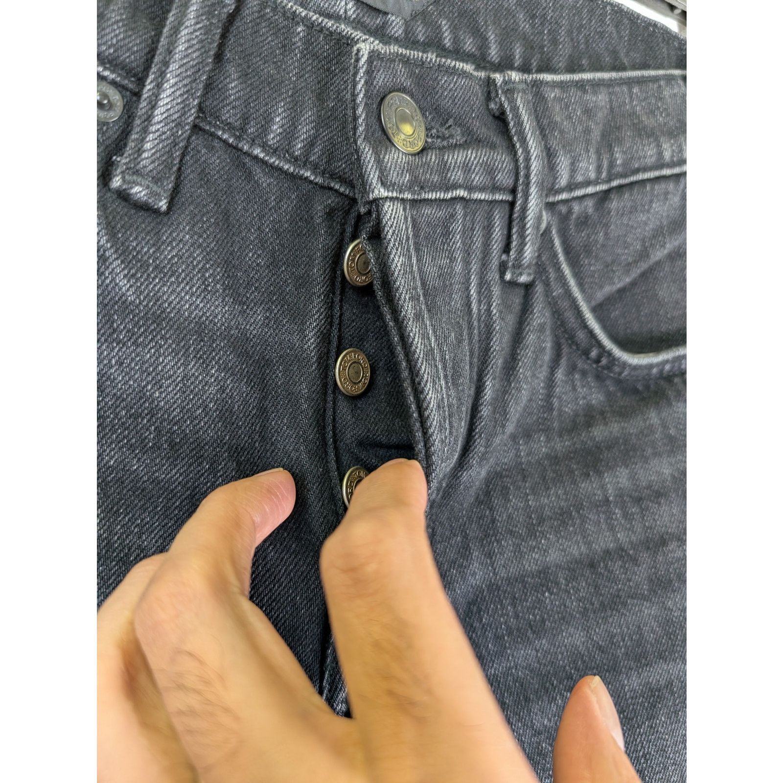 Tom Ford o1rshd1 Slim Denim Jeans in Black Size US 30 / EU 46 - 6 Thumbnail