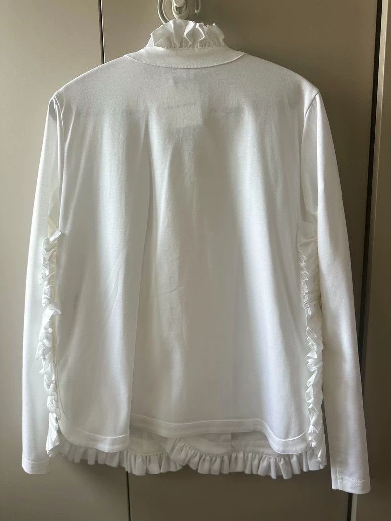 Comme des Garcons Comme Des Garcons Knead lace jacket cotton white Size S / US 4 / IT 40 - 2 Thumbnail