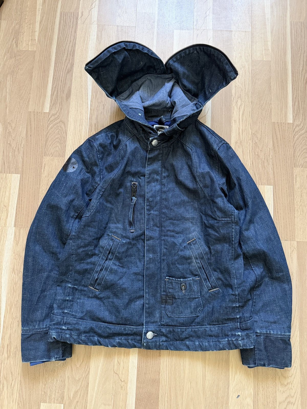 If Six Was Nine Vintage yohji yamamoto style masked jacket archive japan 90s Size US L / EU 52-54 / 3 - 2 Thumbnail