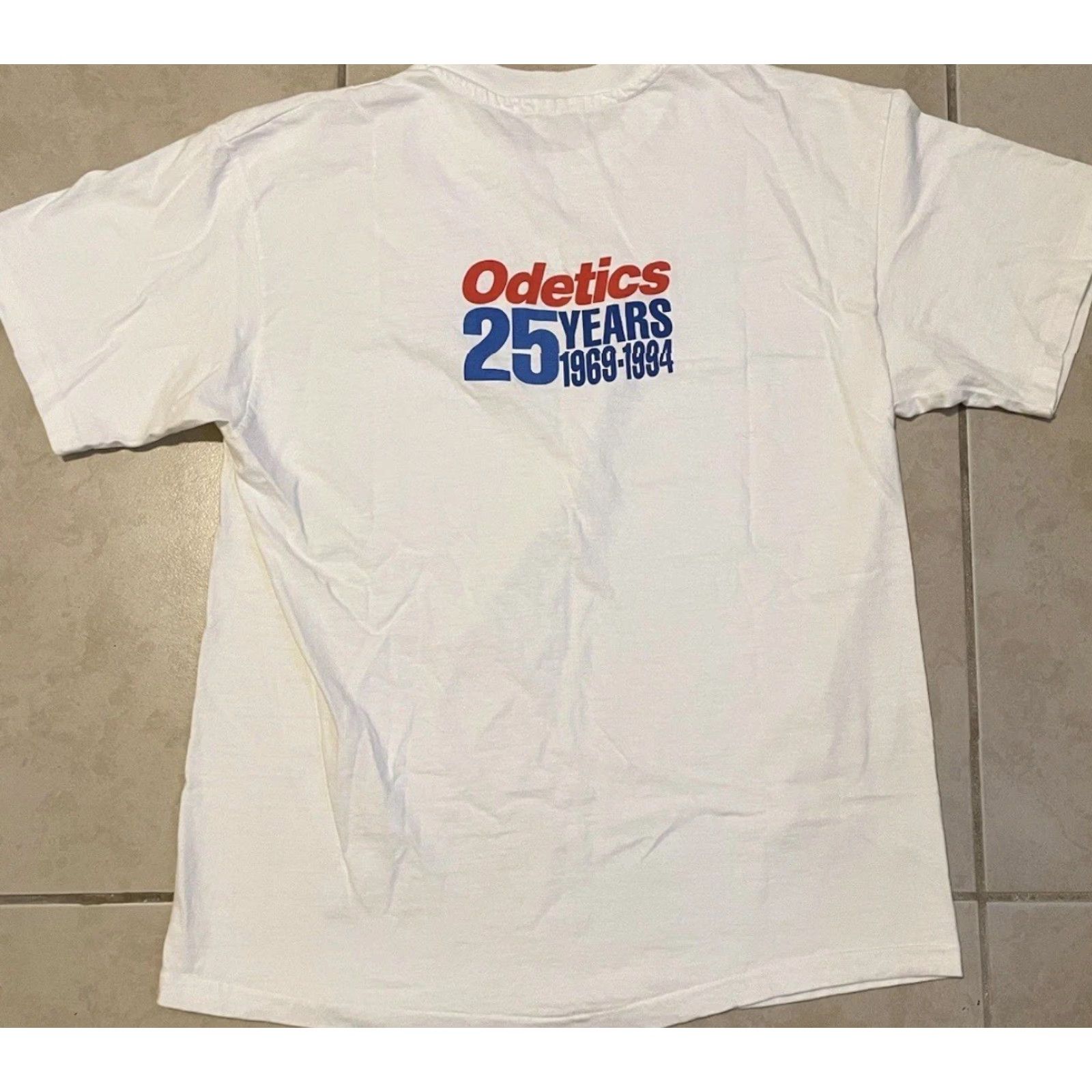 Apple VINTAGE Odetics Tech Shirt M White Cotton Short Sleeve Crew Neck Men's T-Shirt 90s 80s USA Microsoft Apple Size US M / EU 48-50 / 2 - 2 Thumbnail