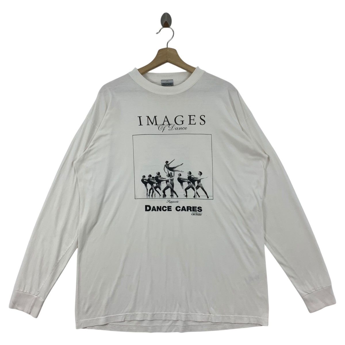 Paul Smith × Vintage Vintage PAUL SMITH images of dance photo long sleeve tee Size US XL / EU 56 / 4 - 1 Thumbnail