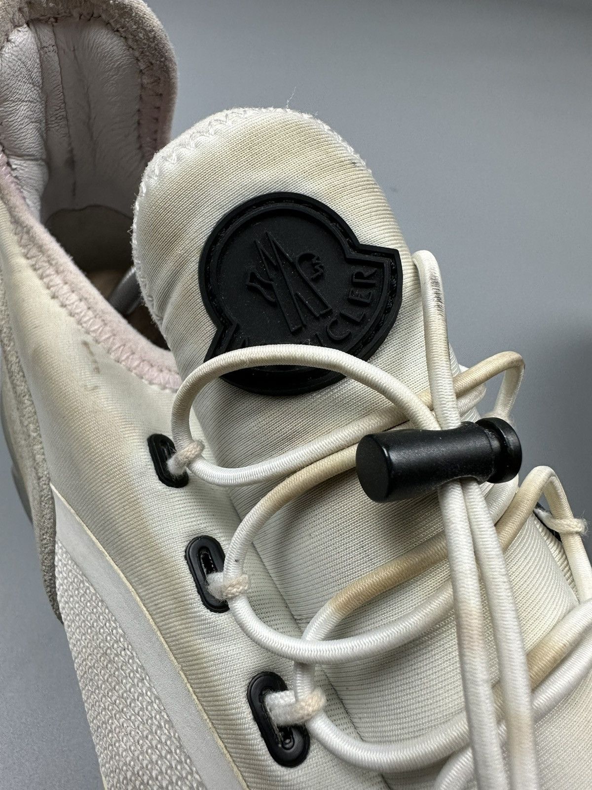 Moncler Moncler Sneakers Nylon/Suede Vibram White Mens Size US 9 / EU 42 - 15 Thumbnail