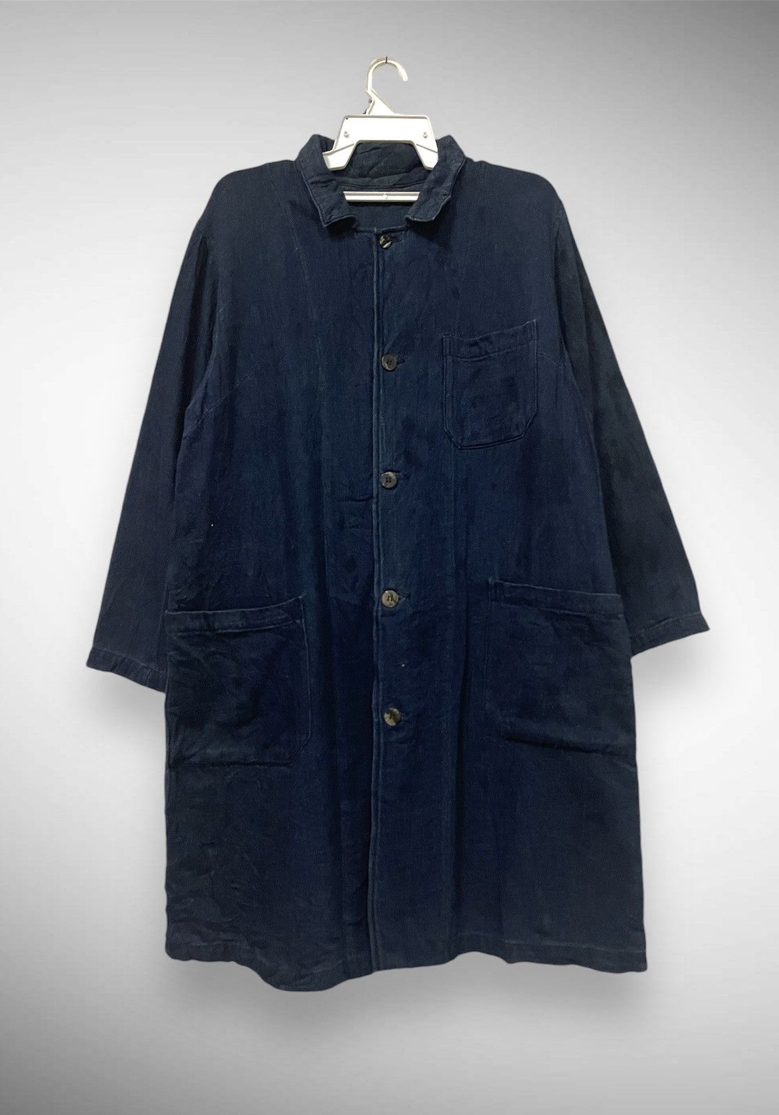 Issey Miyake × Japanese Brand Plantation Denim Jacket by Issey Miyake Size L / US 10 / IT 46 - 2 Thumbnail