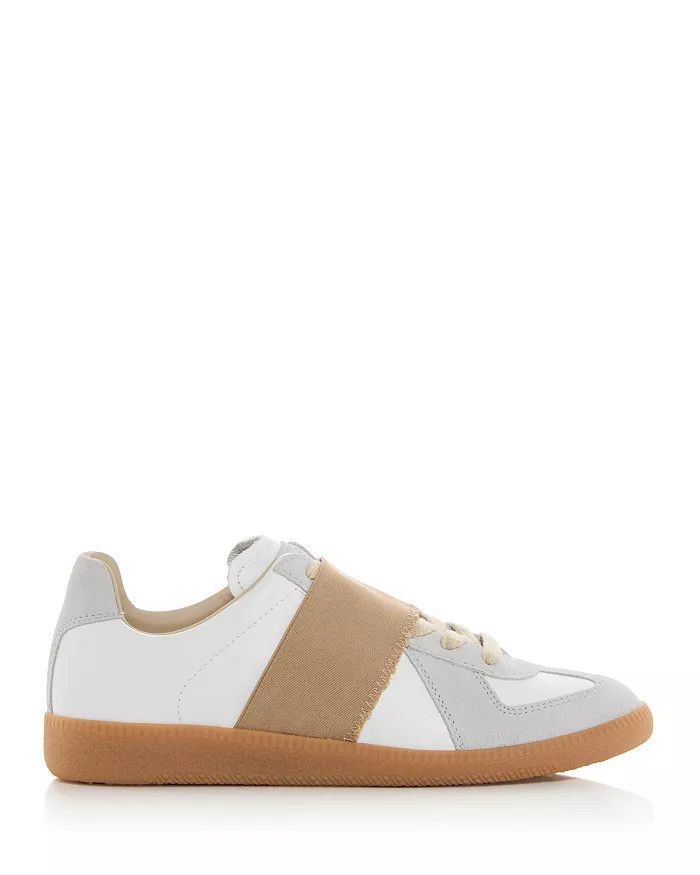 Maison Margiela o1w1db10725 Replica Elastic Band Low-Top Sneakers in White Size US 8.5 / IT 38.5 - 1 Thumbnail