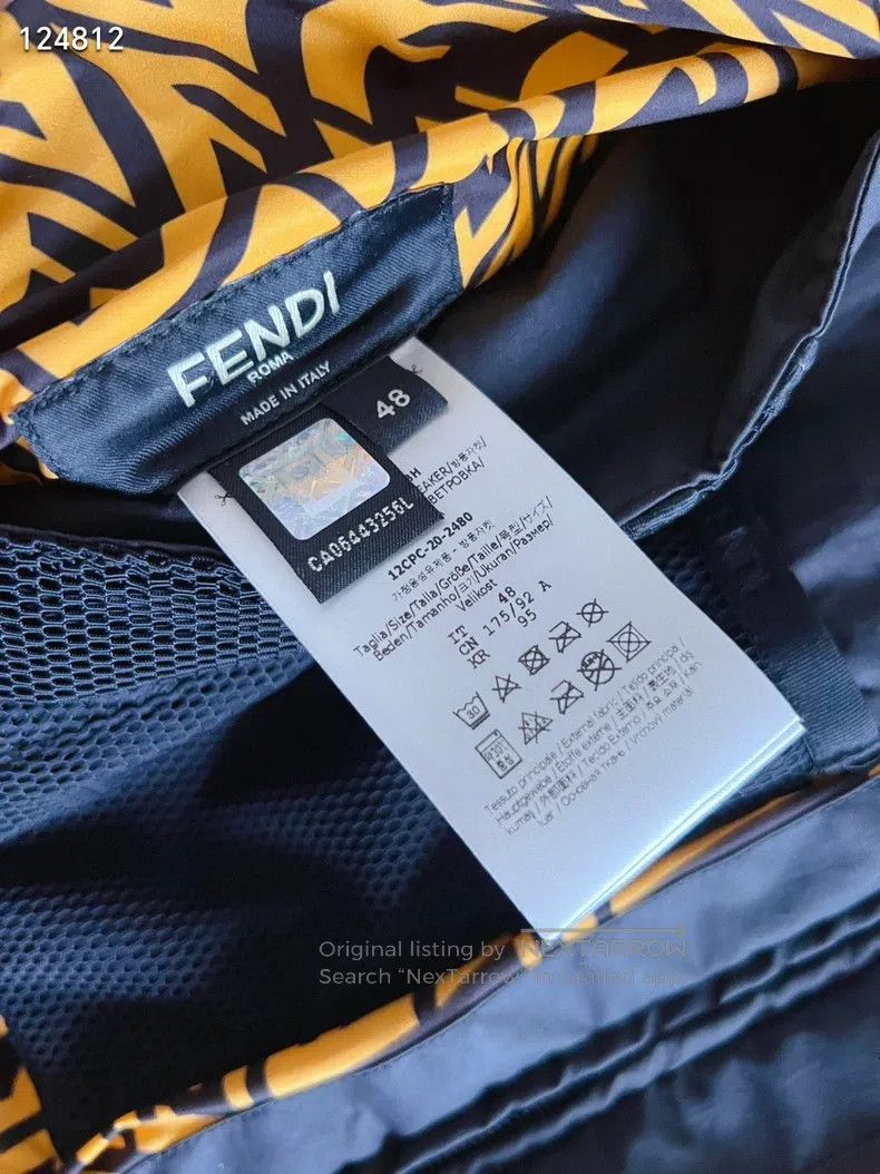 Fendi Fendi Capsule series two-sided casual jacket, one side bla Size US M / EU 48-50 / 2 - 6 Thumbnail