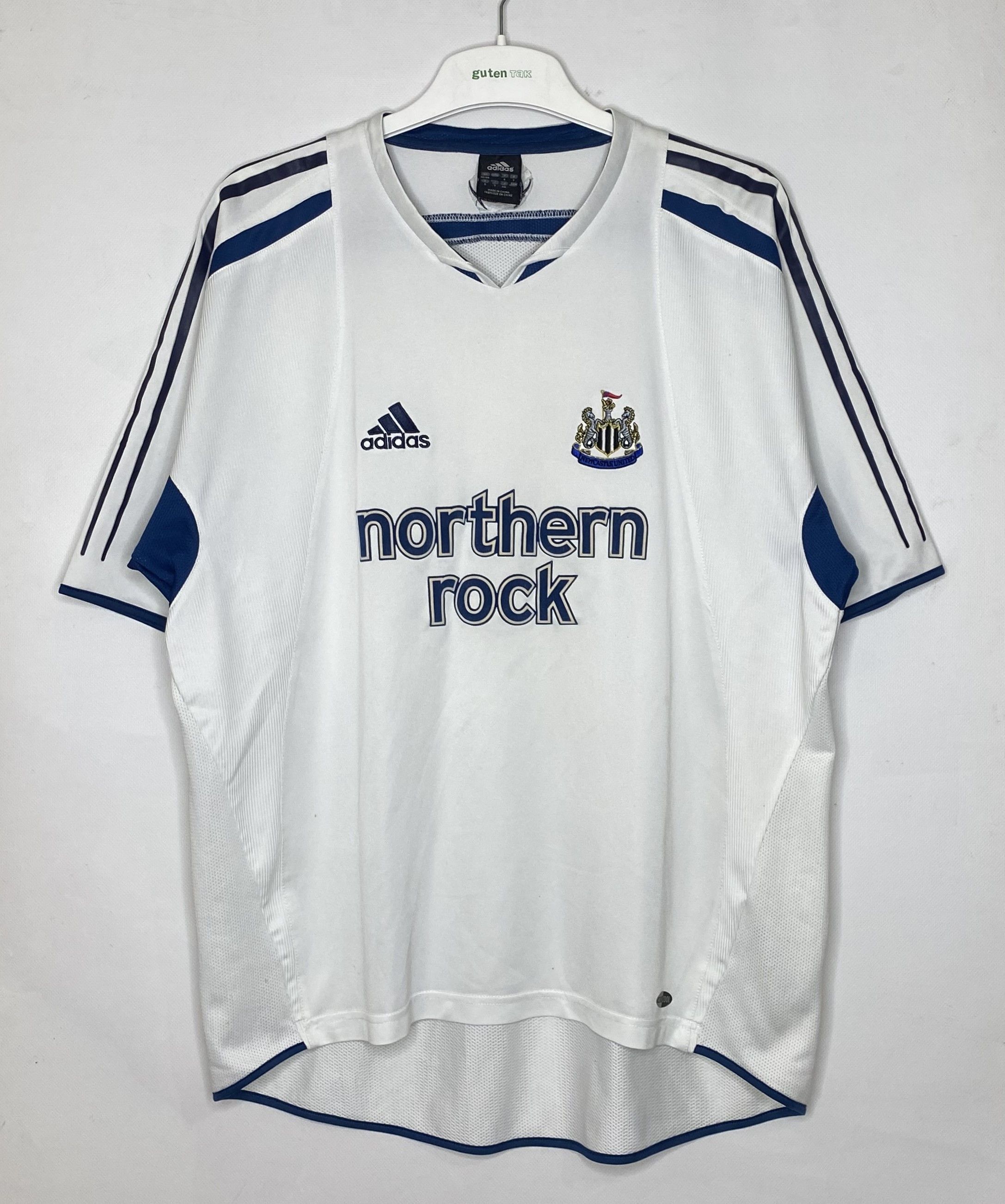 Adidas NEWCASTLE UNITED 2006 2007 AWAY FOOTBALL SHIRT SOCCER JERSEY Size US L / EU 52-54 / 3 - 1 Thumbnail