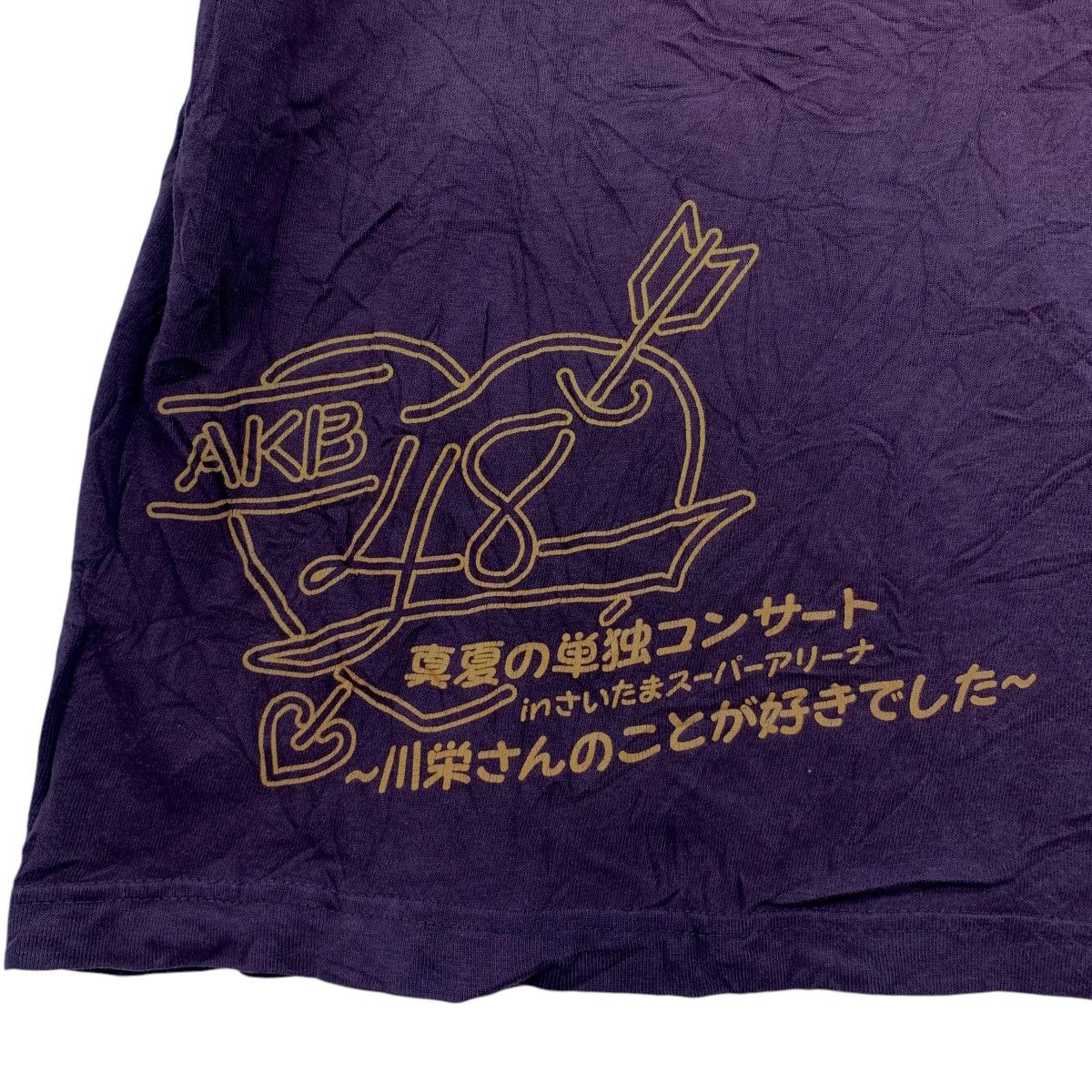 Japanese Brand AKB48 JAPAN IDOL Midsummer Solo Concert Tee Shirt Top J Pop Size US XL / EU 56 / 4 - 5 Thumbnail