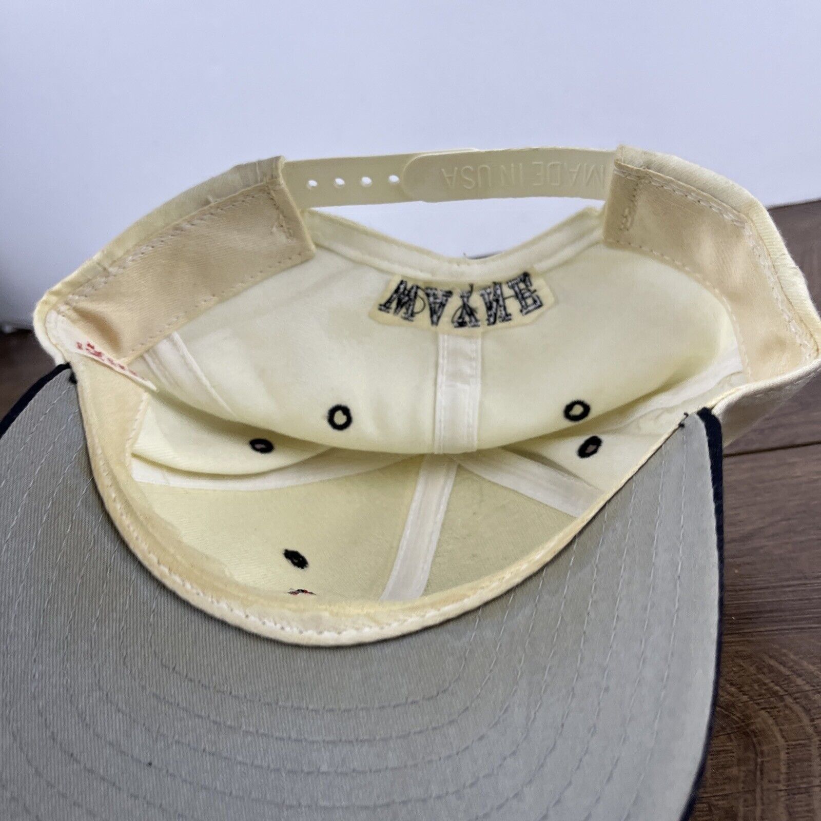 Other Wayne High School Hat Snapback White Adjustable Hat Adult Si Size ONE SIZE - 11 Thumbnail