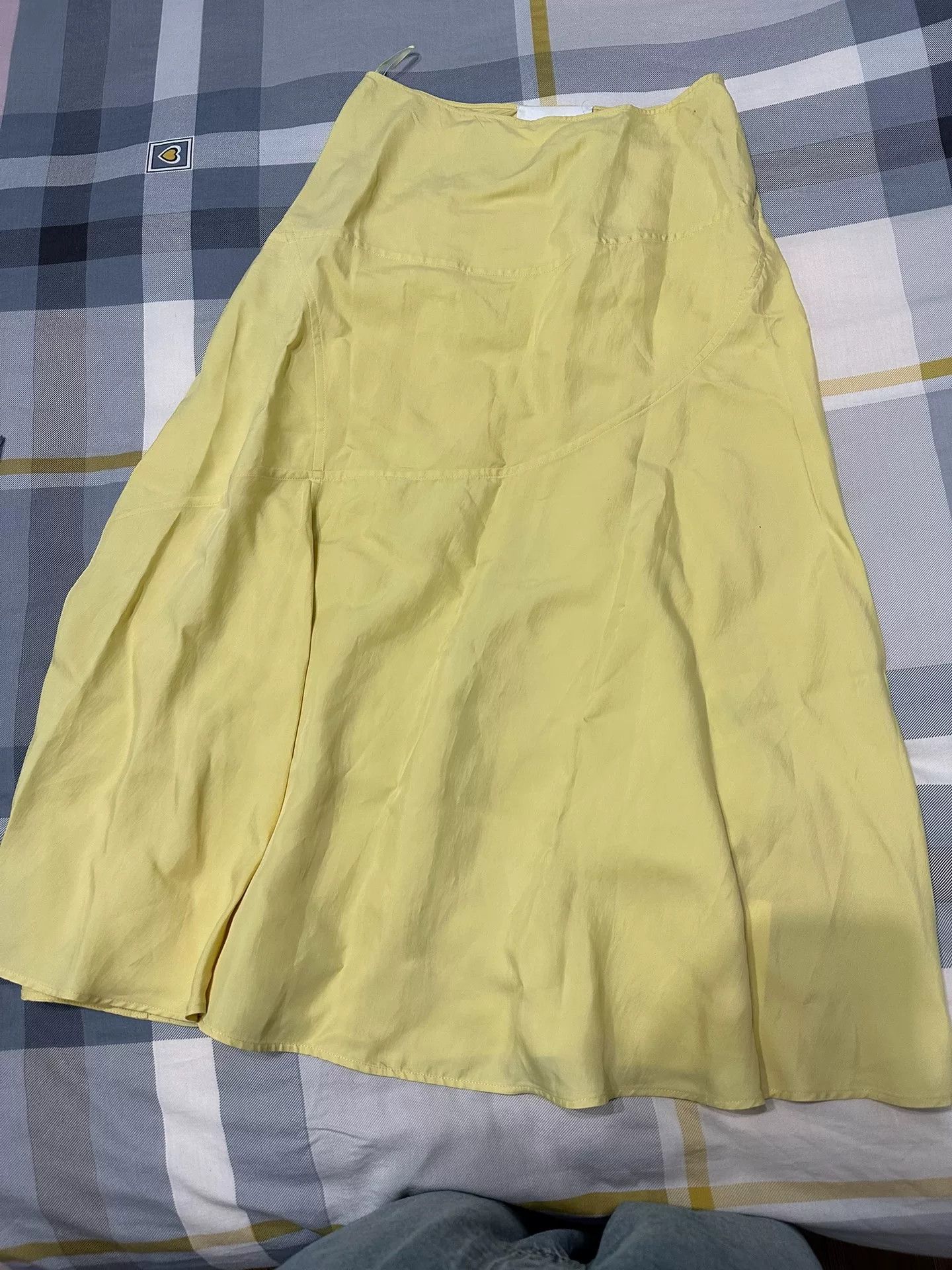 Jil Sander Jil Sander Yellow Skirt for Versatile Styling Size 27" / US 4 / IT 40 - 1 Thumbnail