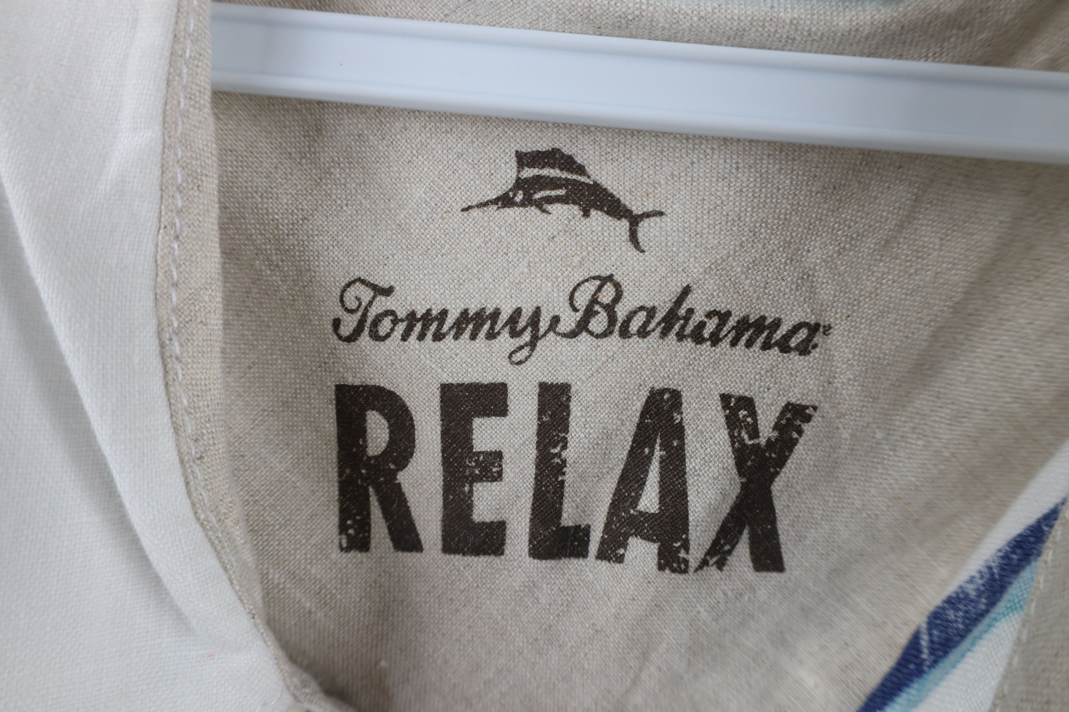 Tommy Bahama × Vintage Tommy Bahama Relax Flower Linen Collared Button Shirt Size US XXL / EU 58 / 5 - 7 Thumbnail