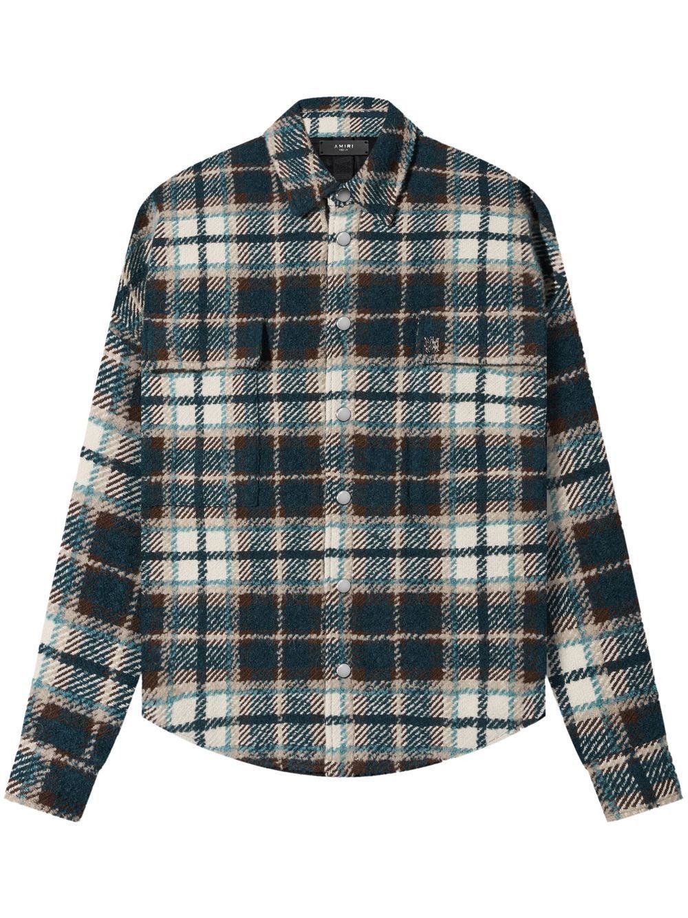 Amiri Amiri Quilted Plaid Flannel Jacket Size US L / EU 52-54 / 3 - 12 Thumbnail
