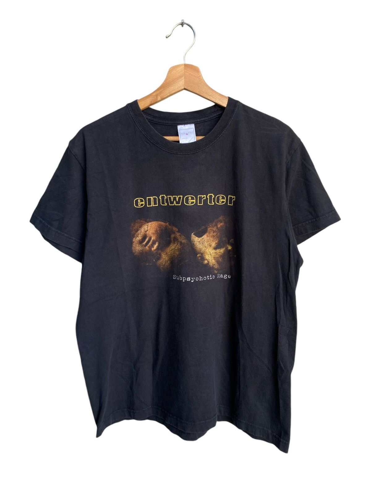 Band Tees × Vintage 🔥🔥RARE Vintage Entwerter Subpsychotic Rage band tee Size US M / EU 48-50 / 2 - 1 Thumbnail