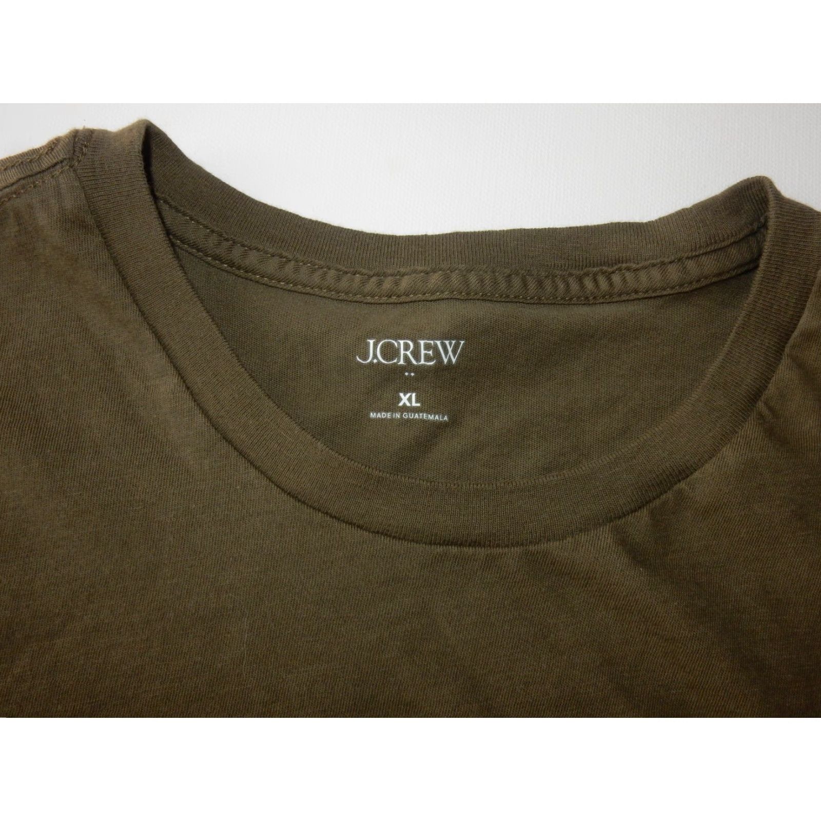 J.Crew J.CREW Men's T-Shirt XL Graphic Print Green Bear Short Sleeve Cotton Shirt Mens XL Size US XL / EU 56 / 4 - 4 Thumbnail