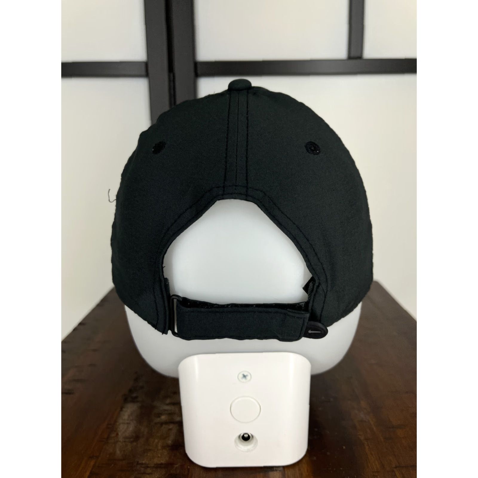 Nike Nike Hat Cap Strap Back Adult One Size Black Legacy91 Dri-Fit Polyester Mens Golf Hat Cap Nike Black One Size Adjustable Outdoor Sports 90s Size ONE SIZE - 6 Thumbnail