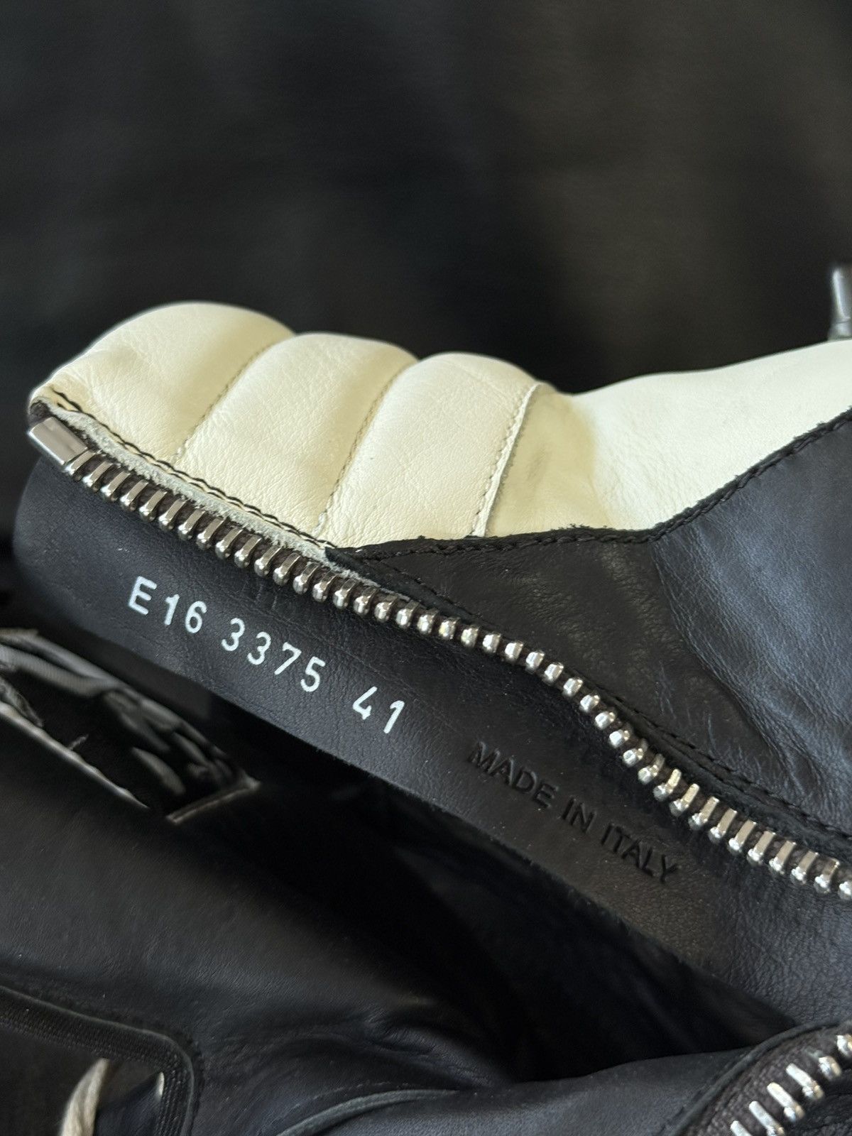 Rick Owens Rick Owens - Geobasket Cyclops Hook Size US 8.5 / EU 41-42 - 15 Thumbnail