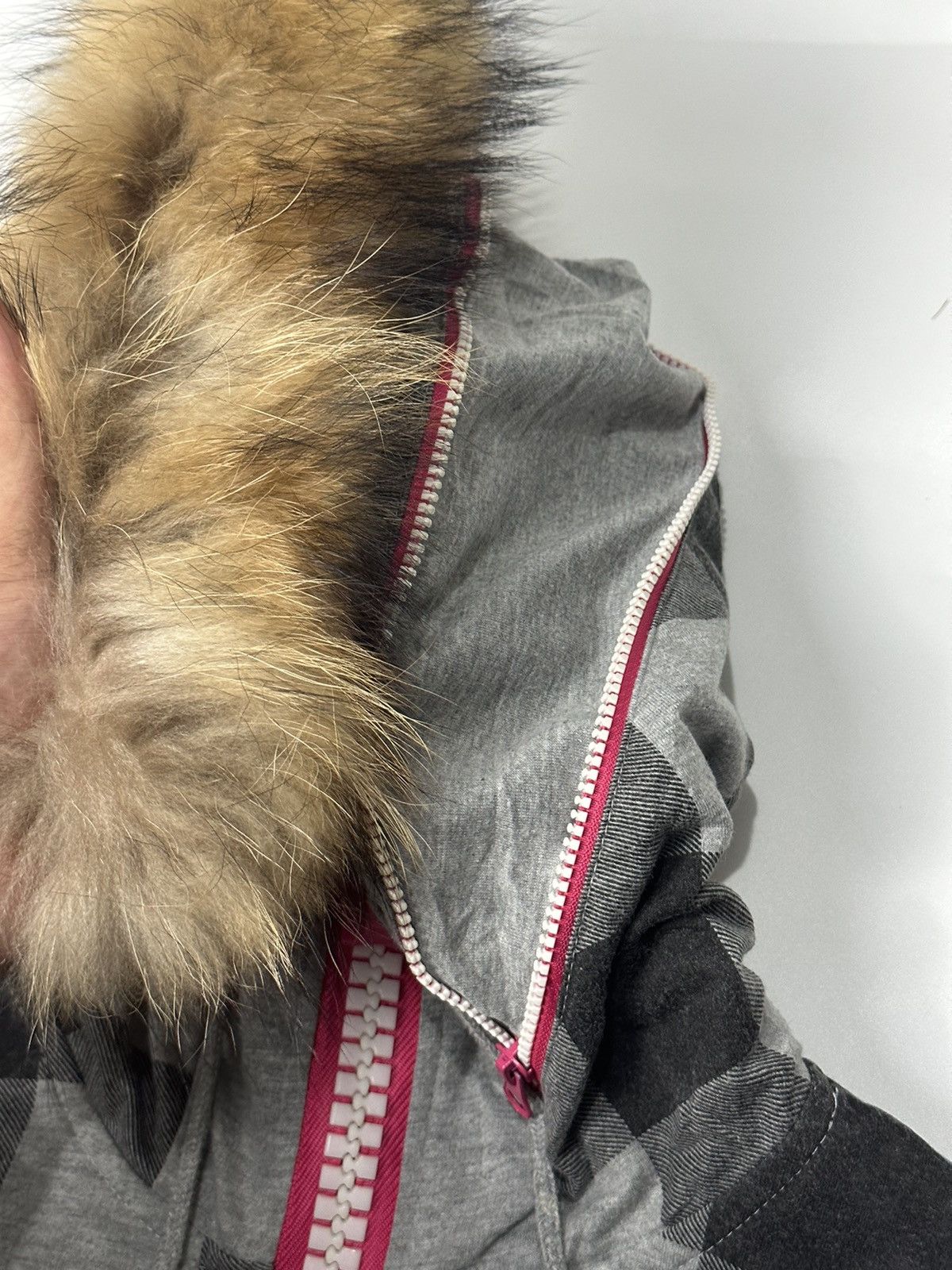 If Six Was Nine × Japanese Brand × Le Grande Bleu (L.G.B.) Lock Heaven Fur Zip Hoodie Size US L / EU 52-54 / 3 - 9 Thumbnail