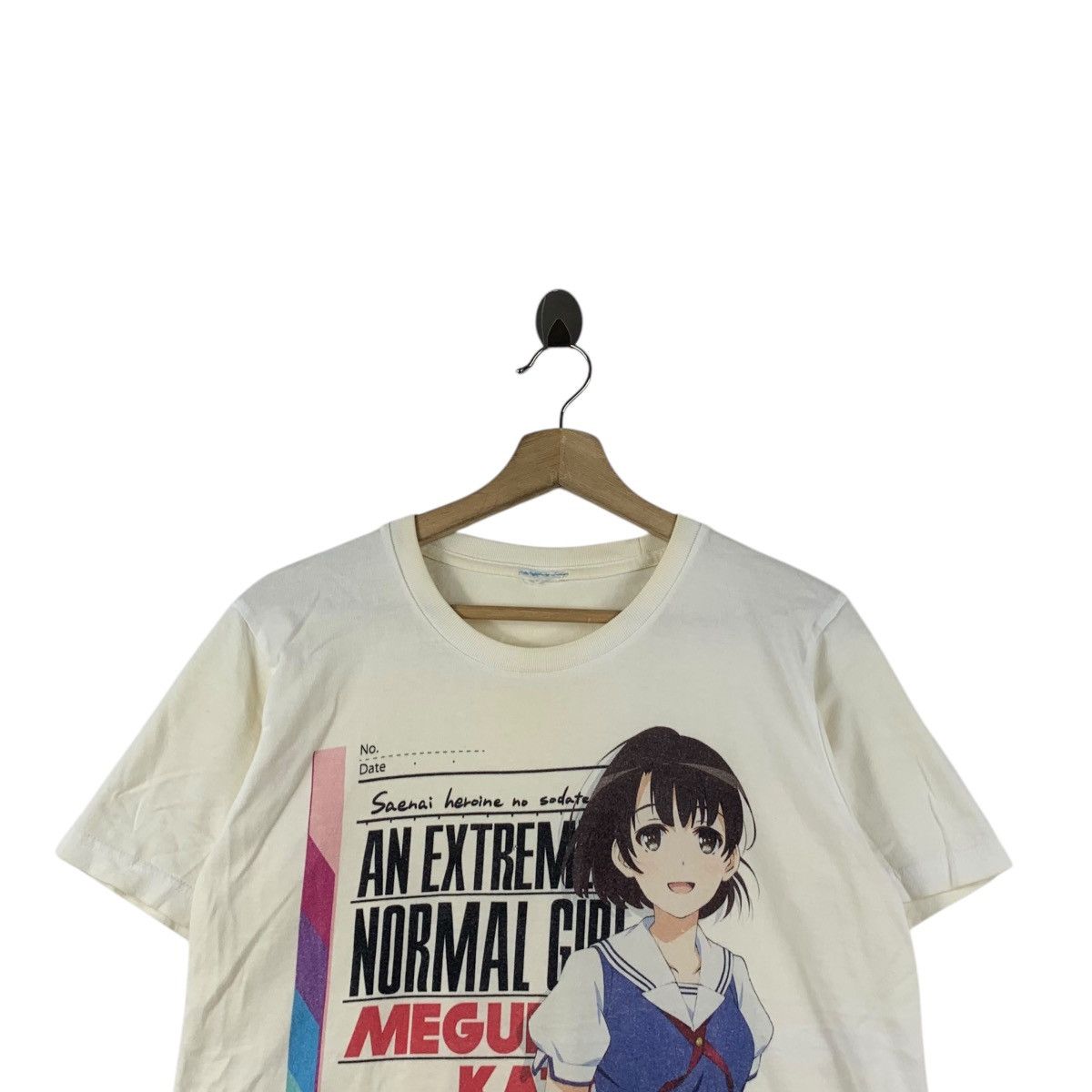 Vintage SAEKANO KATO MEGUMI How To Raise A Boring Girlfriend Tee Size US M / EU 48-50 / 2 - 2 Thumbnail