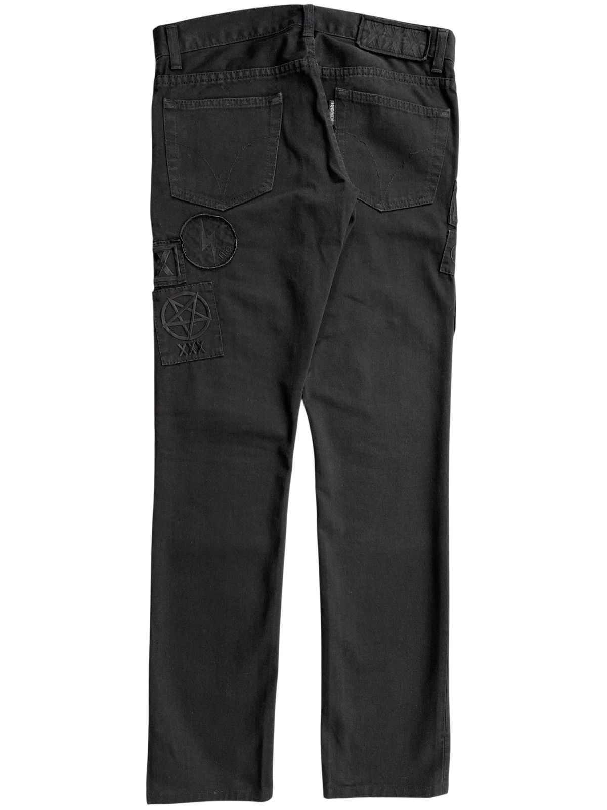 Hysteric Glamour XXX Patch Denim Size US 30 / EU 46 - 3 Thumbnail