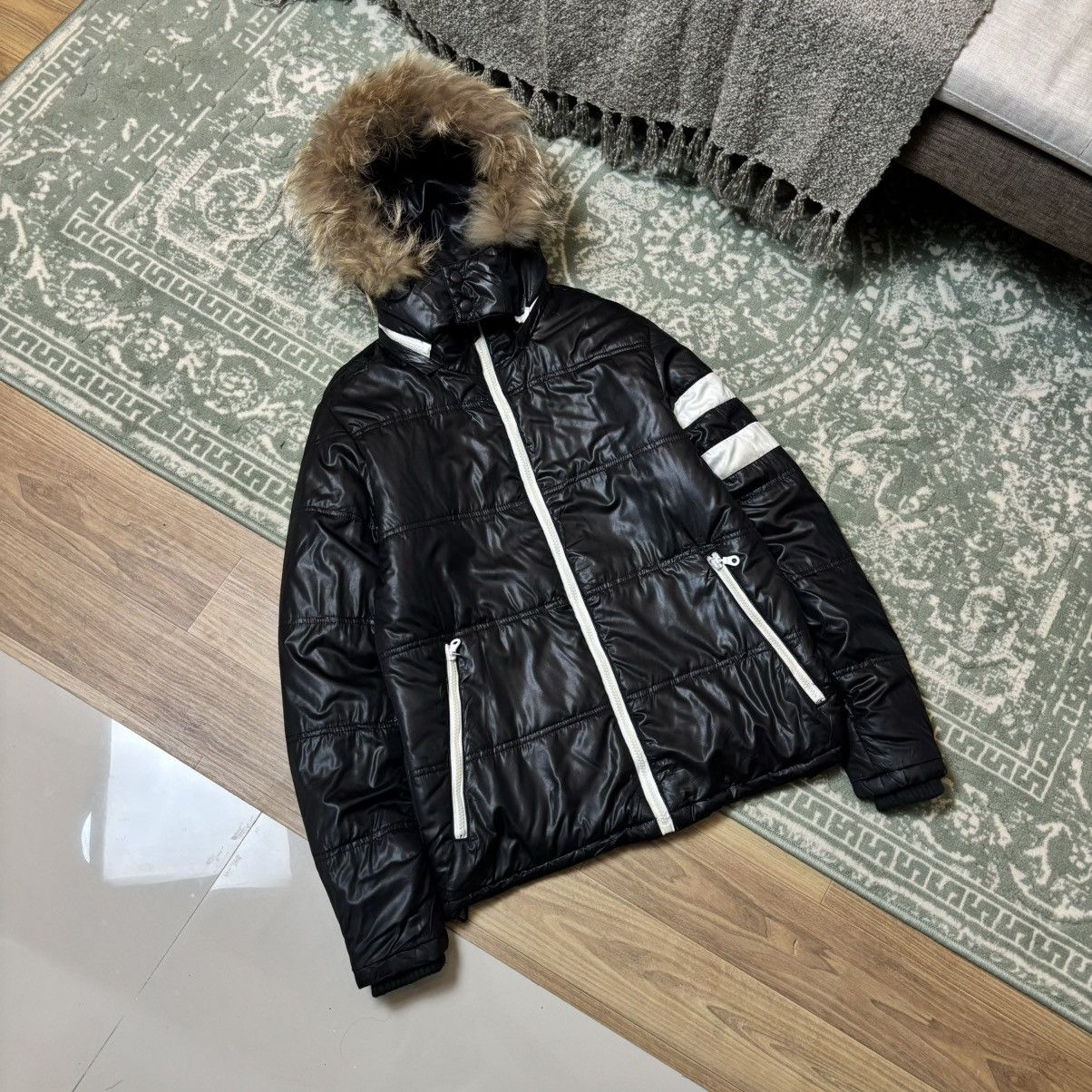 If Six Was Nine × Japanese Brand × Le Grande Bleu (L.G.B.) Vache Ifsixwasnine LGB Style fur jacket vintage Y2K japan Size US M / EU 48-50 / 2 - 2 Thumbnail