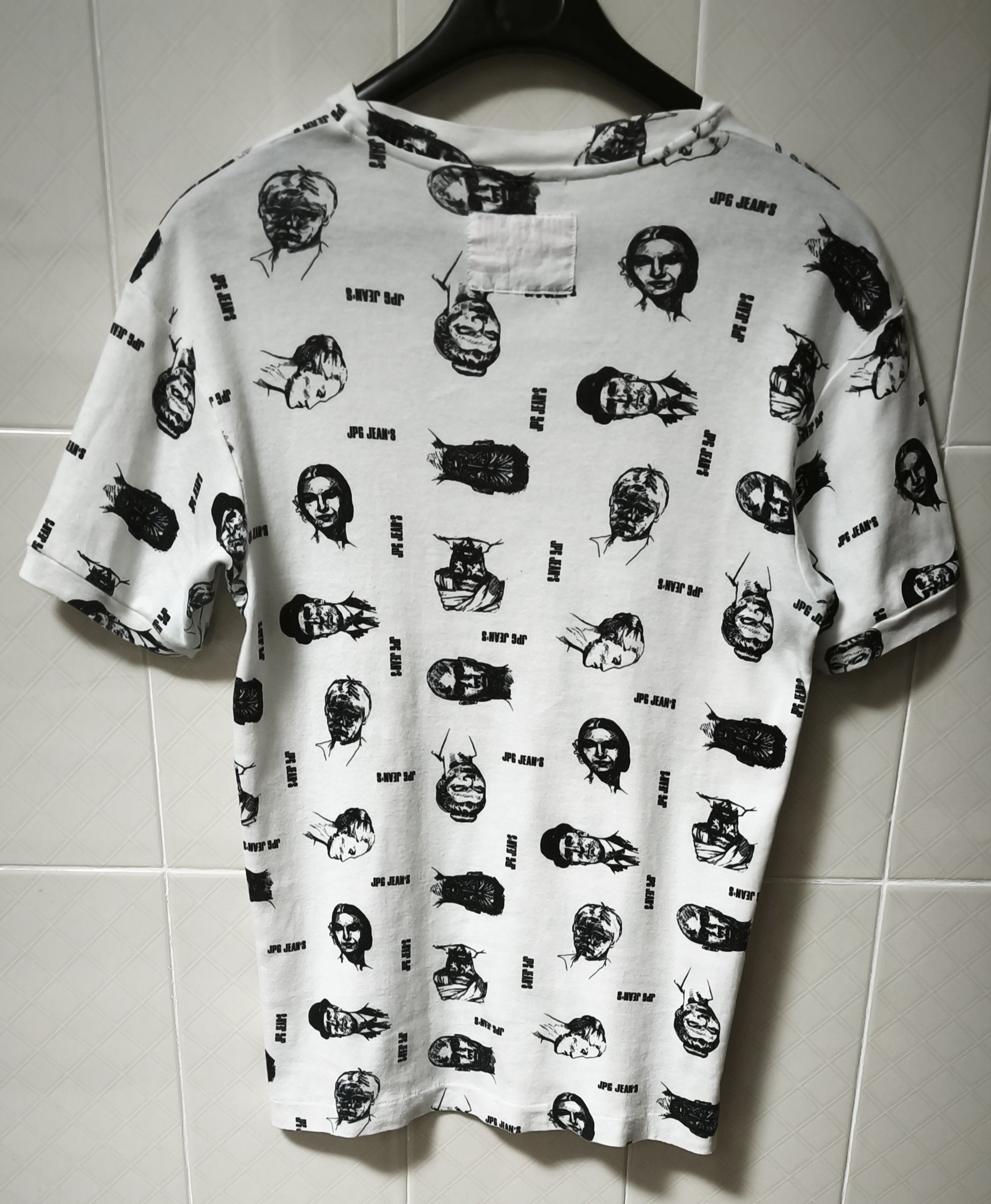 Jean Paul Gaultier 2000 - JPG-Jeans - Faces tshirt Size US L / EU 52-54 / 3 - 3 Thumbnail