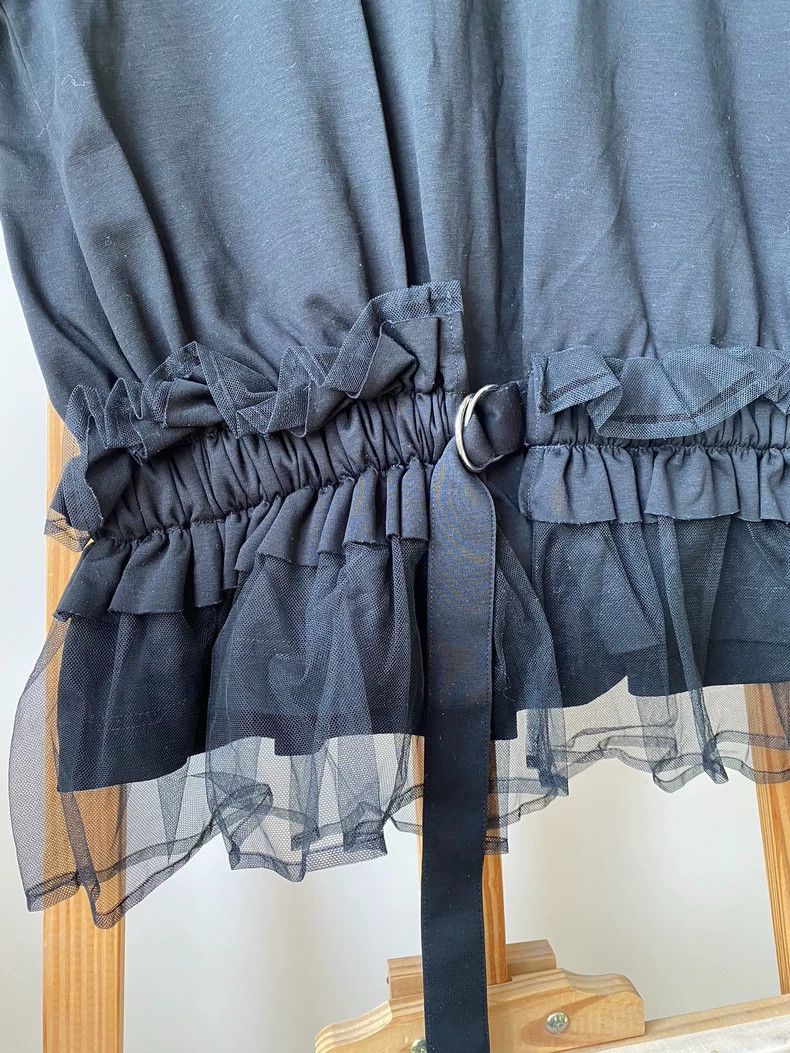 Comme des Garcons Comme Des Garcons Ninomiya Keisan Yarn Lace Belt Short Sle Size S / US 4 / IT 40 - 3 Thumbnail