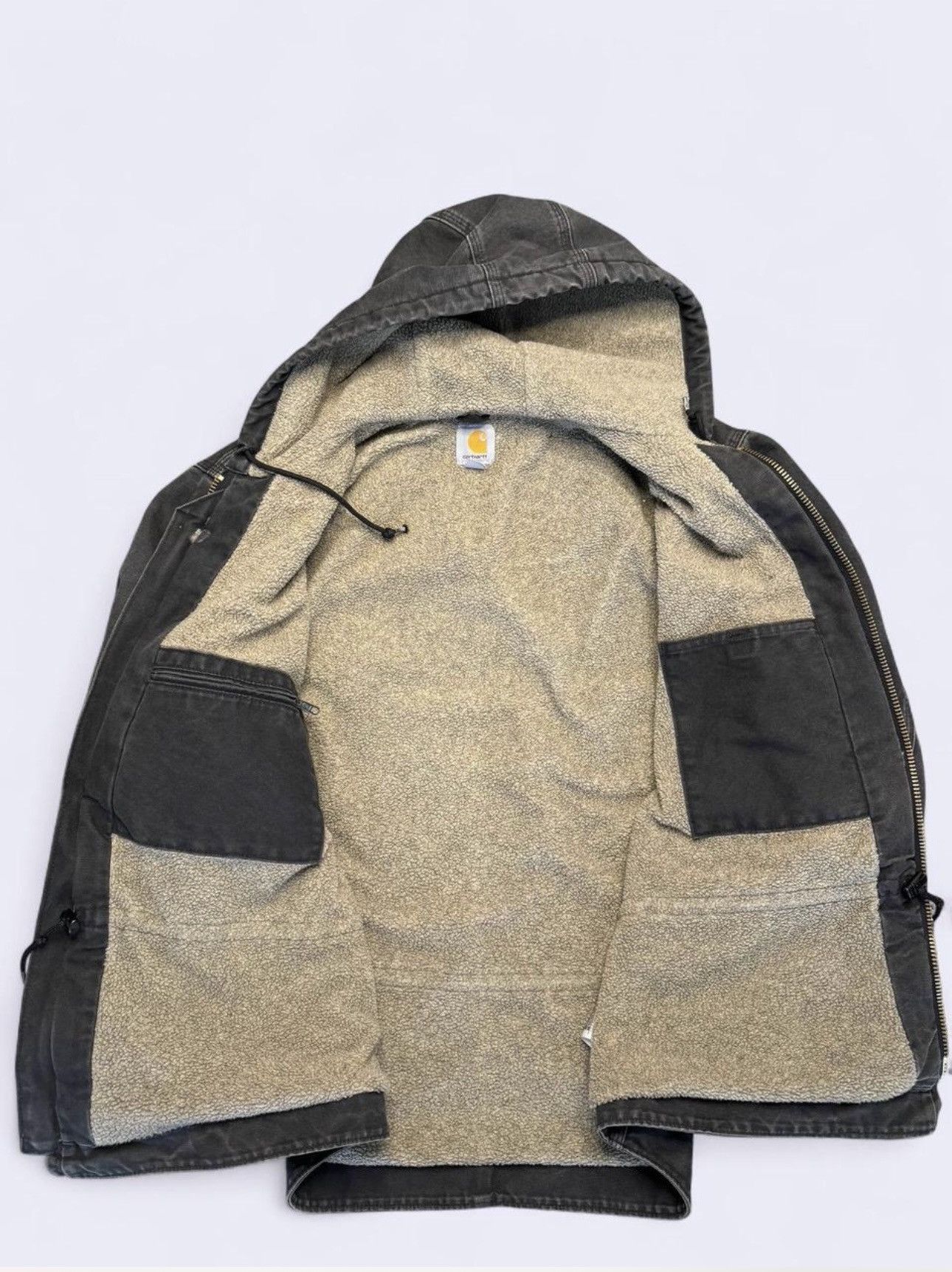 Carhartt Grey Carhartt Sherpa lined jacket Size US M / EU 48-50 / 2 - 2 Thumbnail
