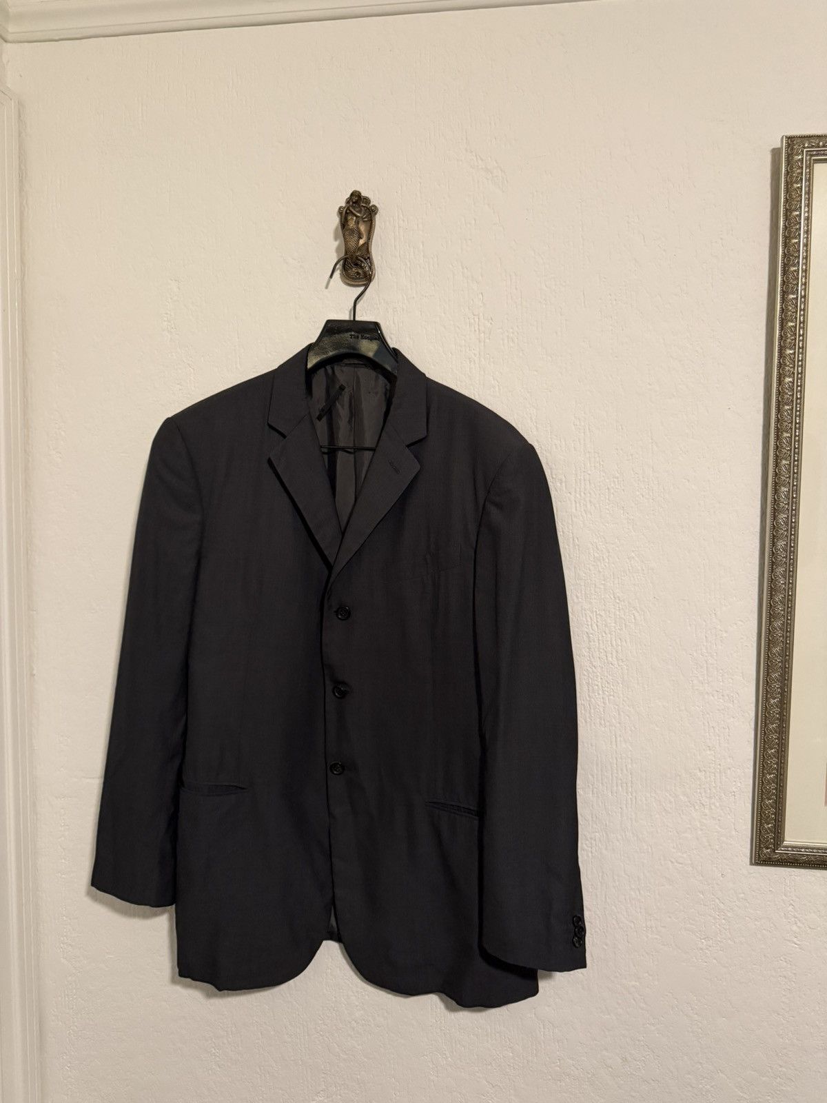 Giorgio Armani wool silk blazer jacket