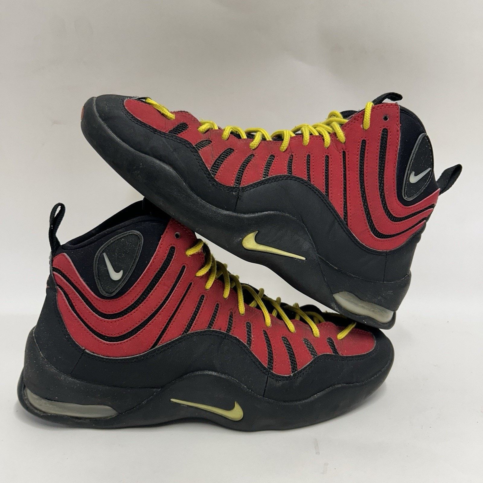Nike Nike Air Bakin Retro OG "Red Yellow/Tim Hardaway" Size US 11.5 / EU 44-45 - 1 Thumbnail
