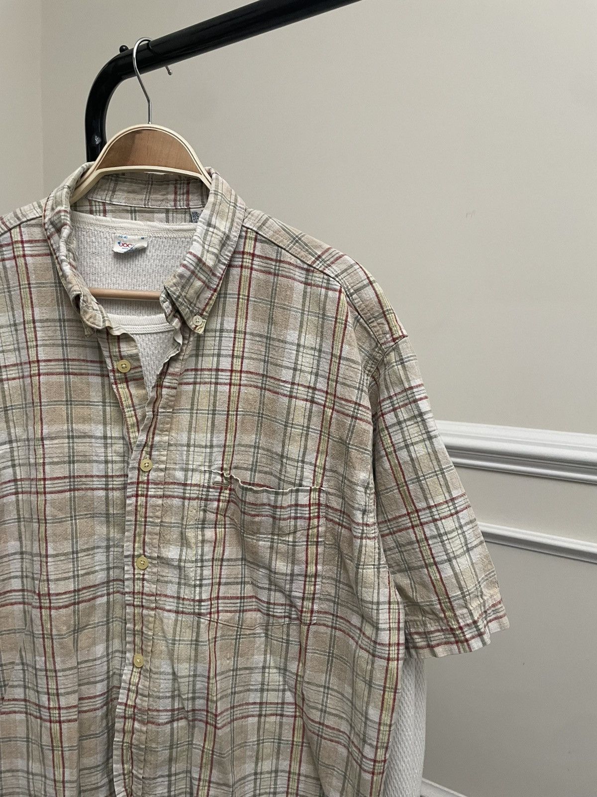 Polo Ralph Lauren Vintage Brown Button Up Plaid Shirt 90s Y2K Stussy Size US XL / EU 56 / 4 - 1 Thumbnail