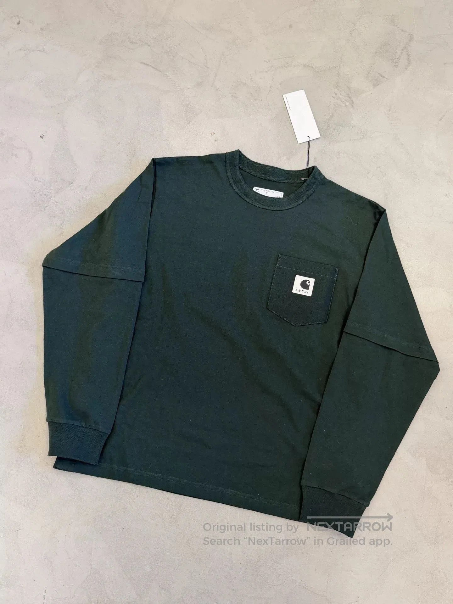 Sacai Sacai Carhartt Collaboration Layered T. Size US L / EU 52-54 / 3 - 1 Thumbnail