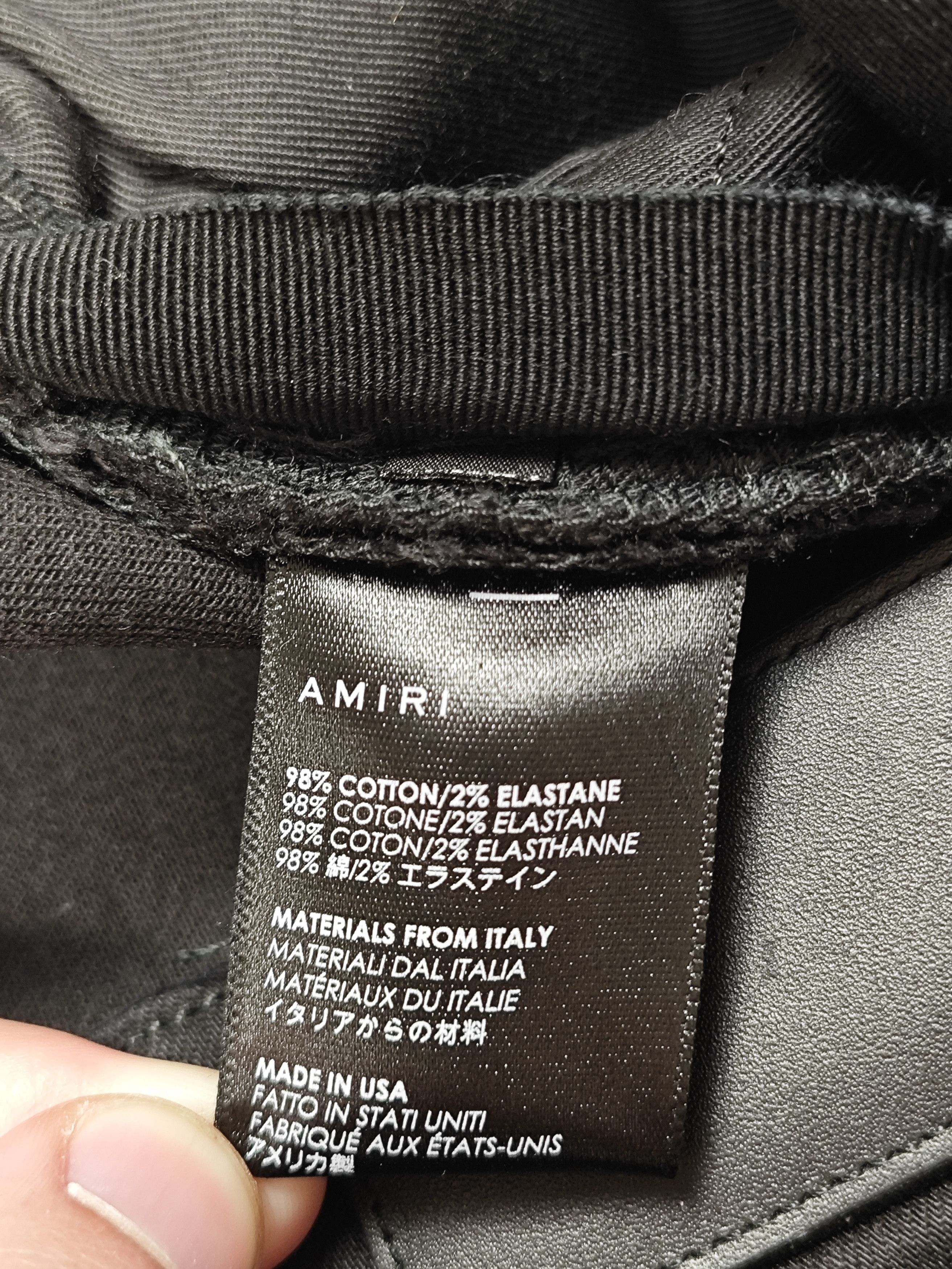 Amiri Amiri Jeans Size 29" - 14 Thumbnail