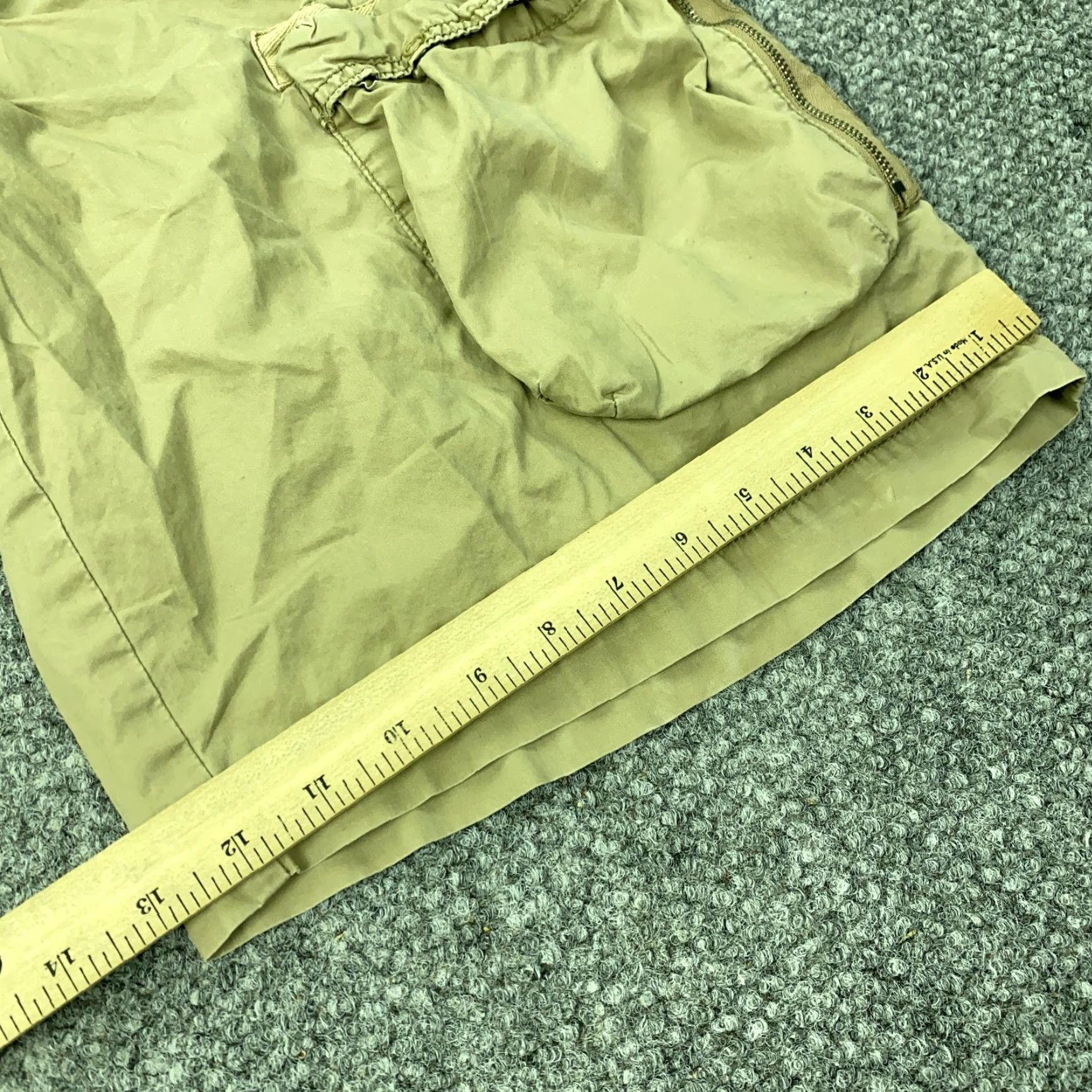 Nautica Nautica Jeans Company Shorts Mens 36 Khaki Cargo Multi Pocket Grunge Skate Y2K Size US 36 / EU 52 - 7 Thumbnail