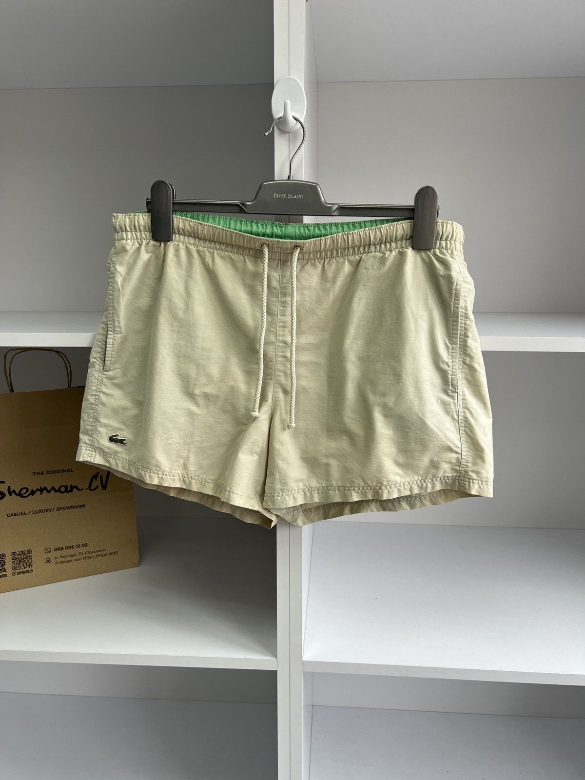 Lacoste × Vintage Vintage Lacoste Chino Shorts Size US 34 / EU 50 - 2 Thumbnail