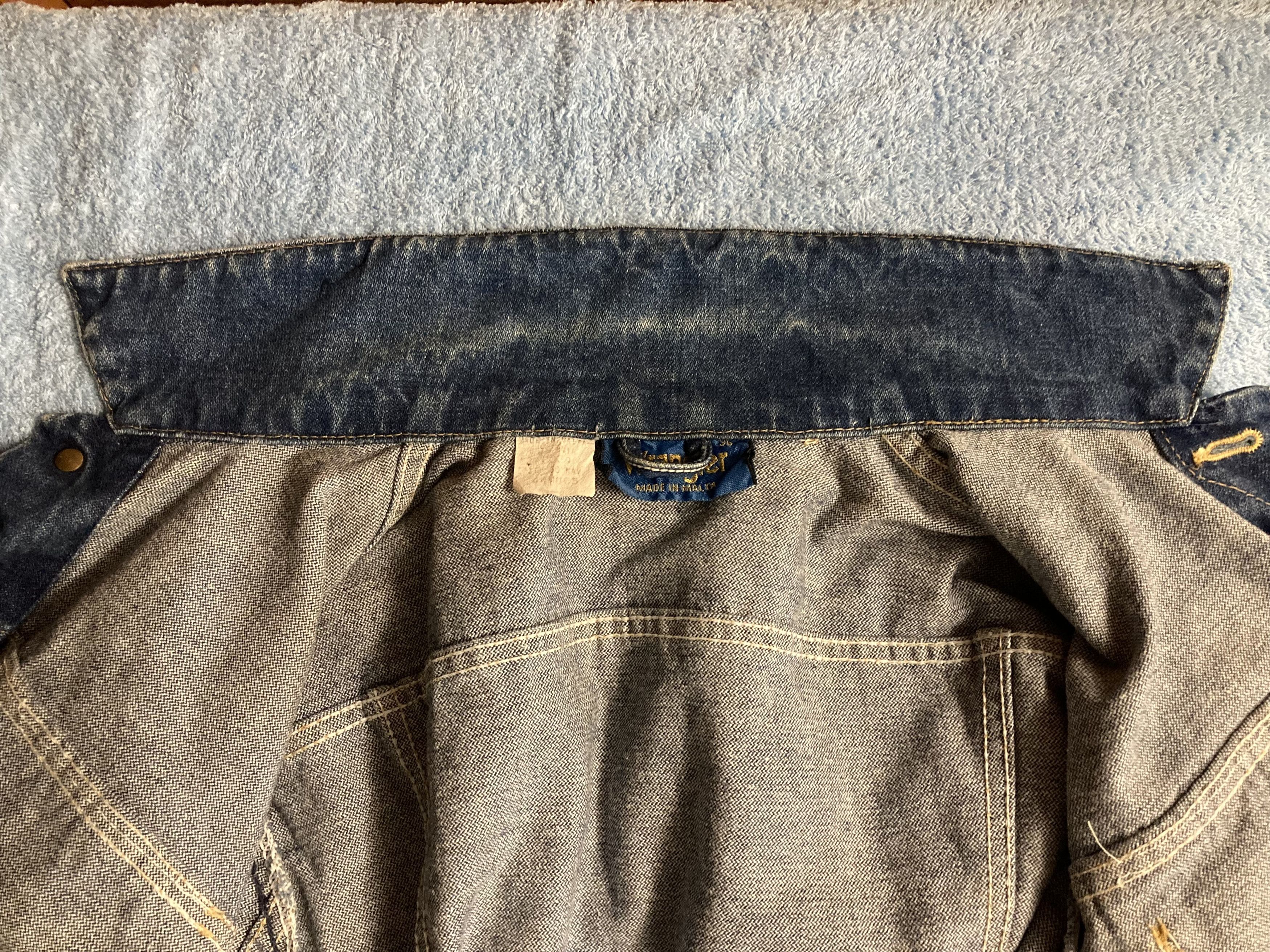 Vintage × Wrangler Wrangler Indigo denim jacket Classic 80-90s denim jacket Size US S / EU 44-46 / 1 - 8 Thumbnail