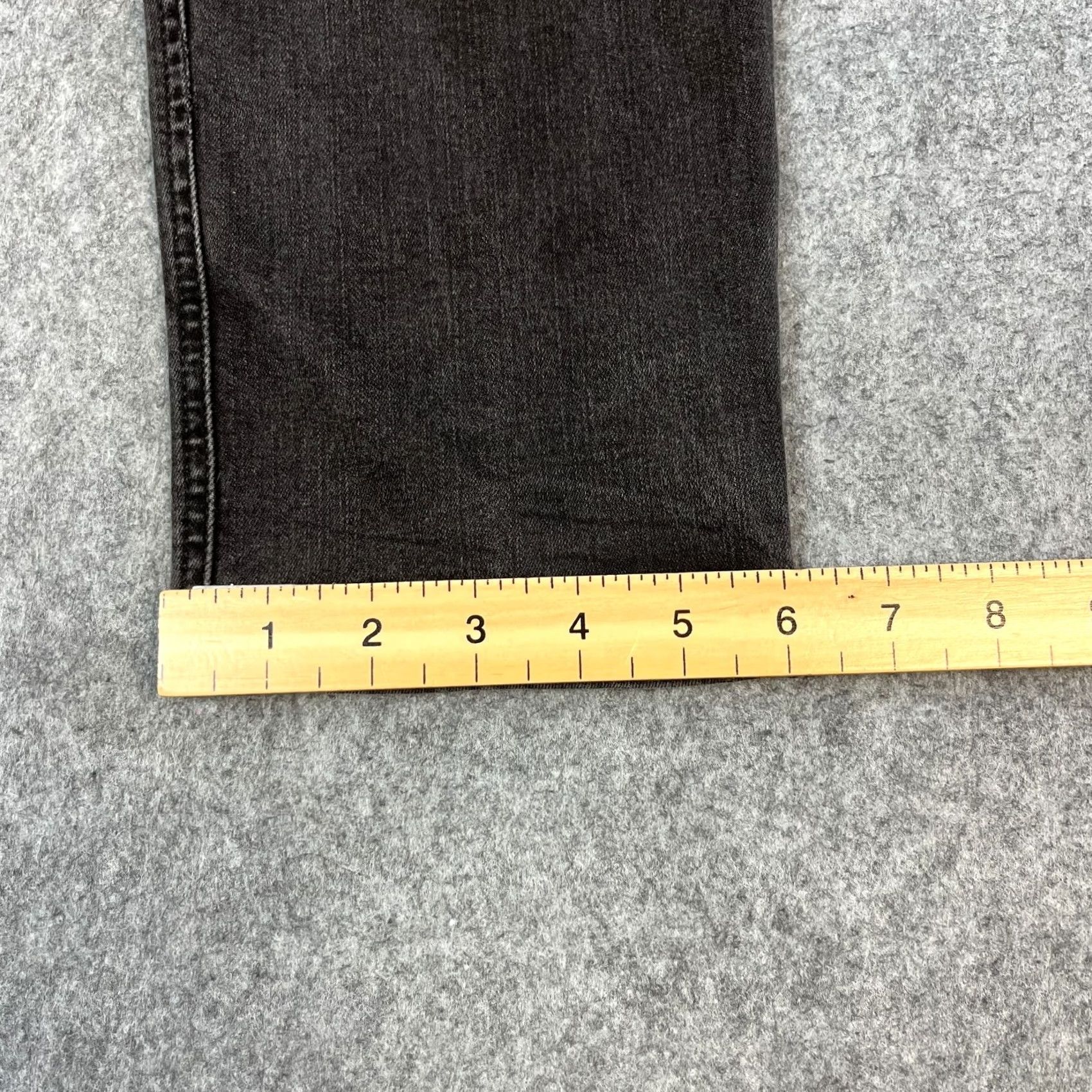 Replay Replay Jeans Slim Tapered 32 28 Grey Stretch Anbass Mens Regular Waist 32 Denim Cotton Polyester Modal 5-Pocket Comfort Pockets Vintage No Size US 32 / EU 48 - 3 Thumbnail