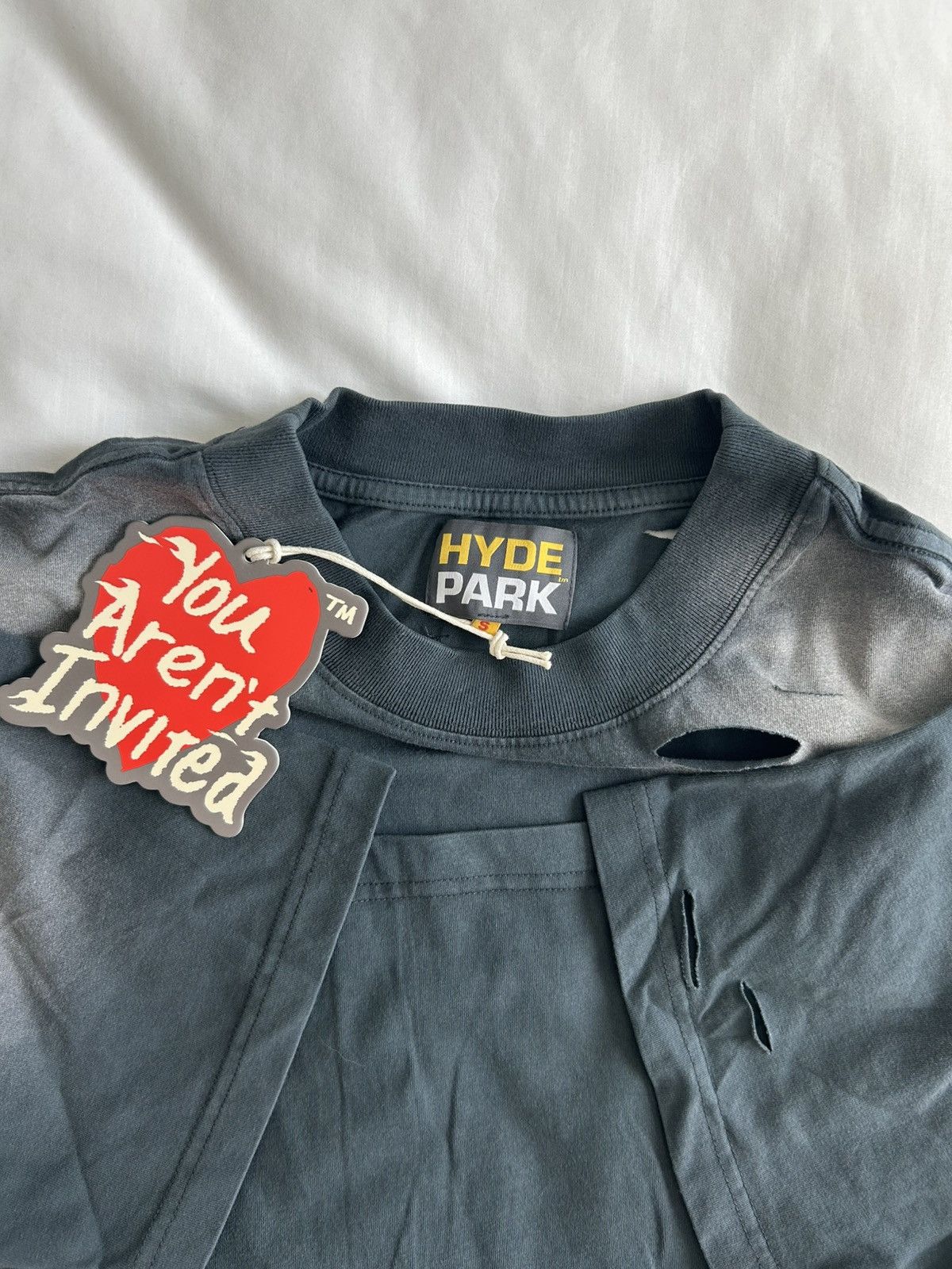 Other Hyde Park Distressed Pocket Tee Navy You Aren’t Invited Size US L / EU 52-54 / 3 - 7 Thumbnail