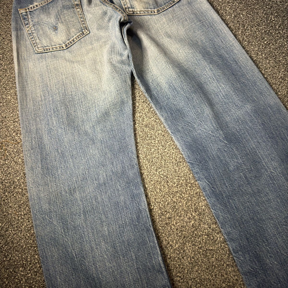 Levi's Vintage Y2K Levis 501 Distressed Aging Denim W29 Size US 29 - 9 Thumbnail