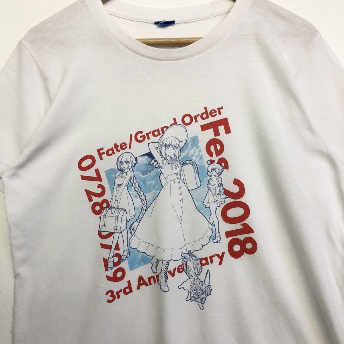 Anime Fate Grand Order Fes 2018 Anniversary Anime Tshirt Size US M / EU 48-50 / 2 - 2 Thumbnail