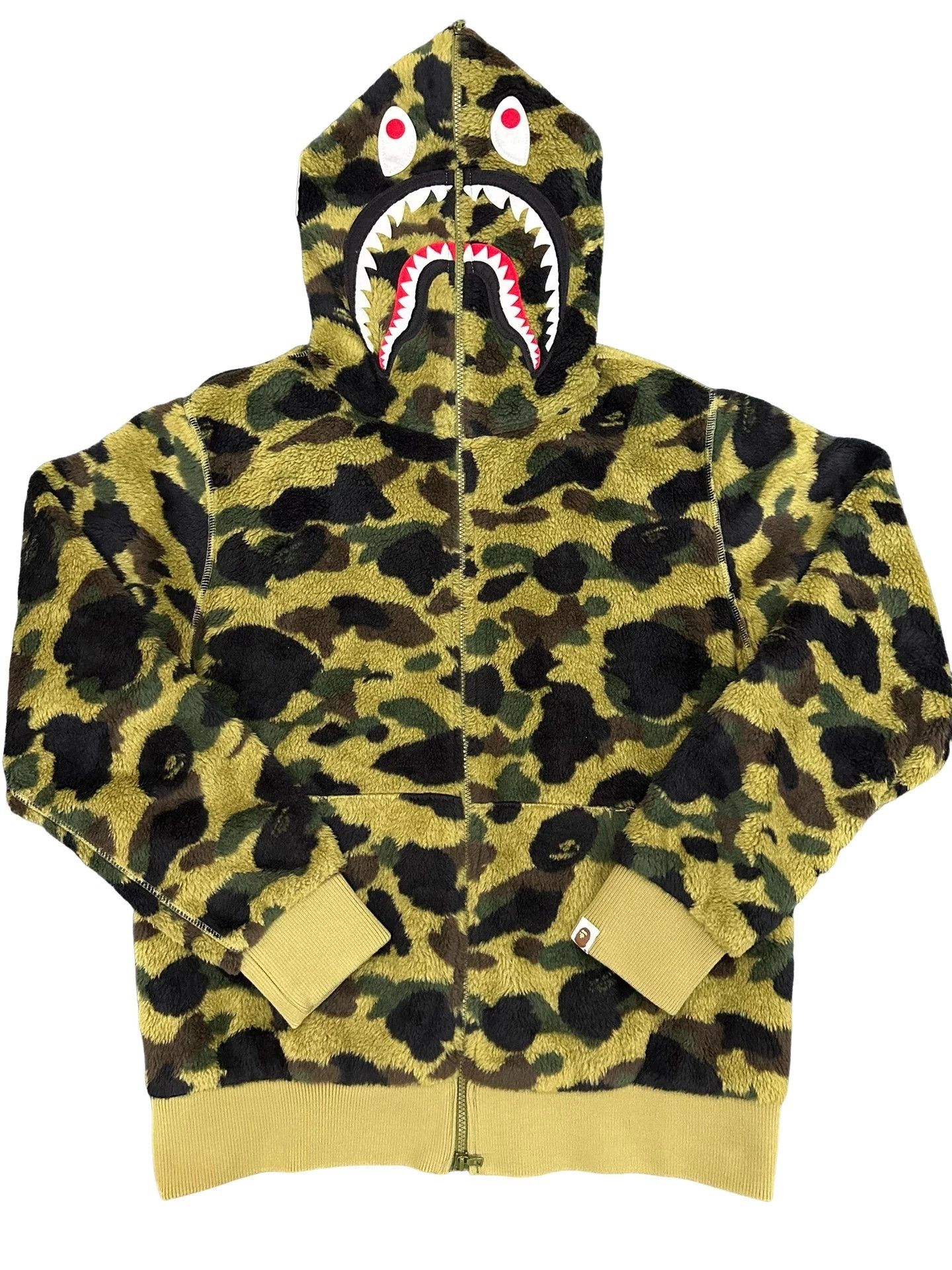 Bape A Bathing Ape BAPE Camo Shark Full Zip Hoodie Size XL Size US XL / EU 56 / 4 - 1 Thumbnail