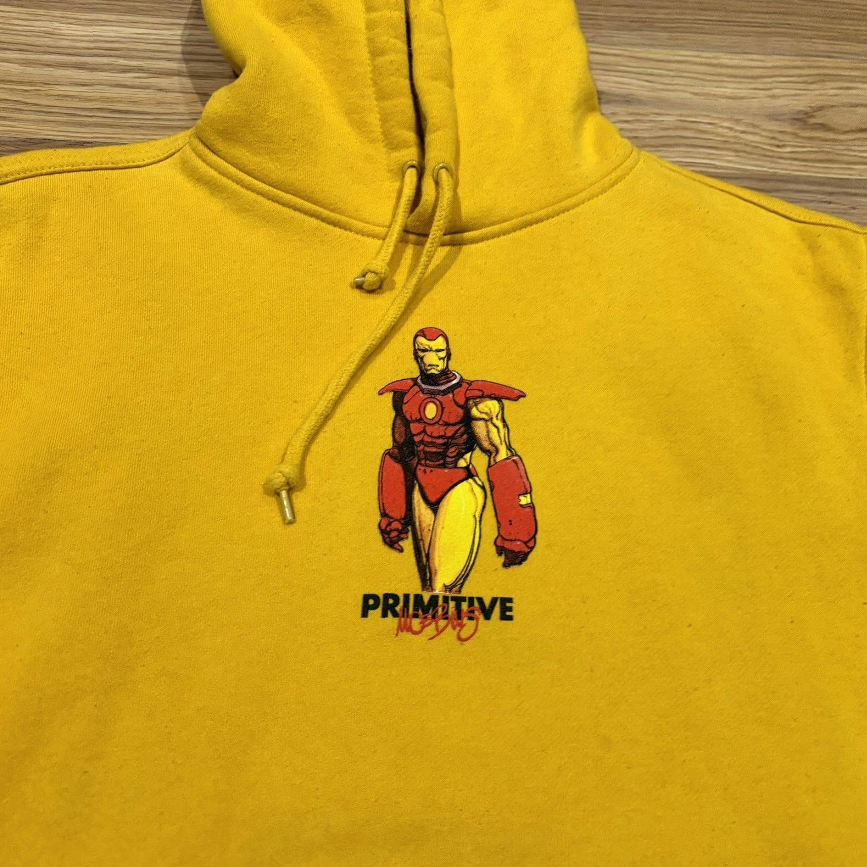 Primitive Primitive Marvel Hoodie Men L Yellow - Primitive X Marvel Hoodie, Logo, Knit Sweatshirt, Skateboard, Comics, Colorful, Hooded, Breathable Size US L / EU 52-54 / 3 - 3 Thumbnail