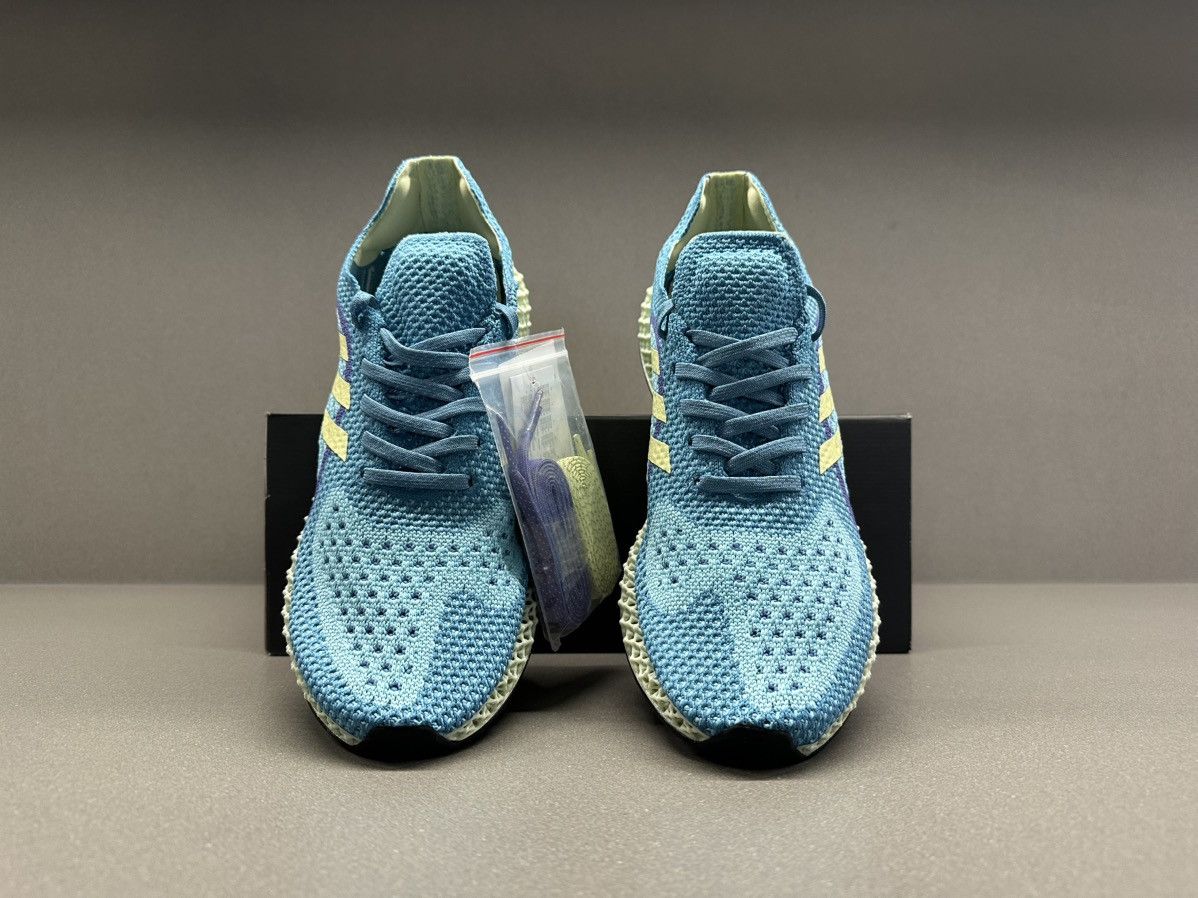 Adidas Adidas ZX Runner 4D Aqua Size US 9 / EU 42 - 4 Thumbnail
