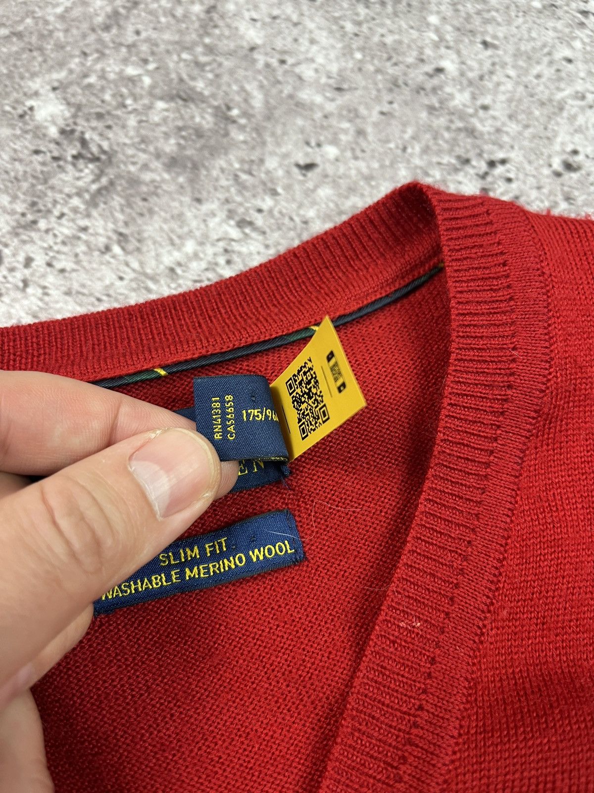 Polo Ralph Lauren Slim Fit Washable Merino Wool Sweater Size US M / EU 48-50 / 2 - 4 Thumbnail