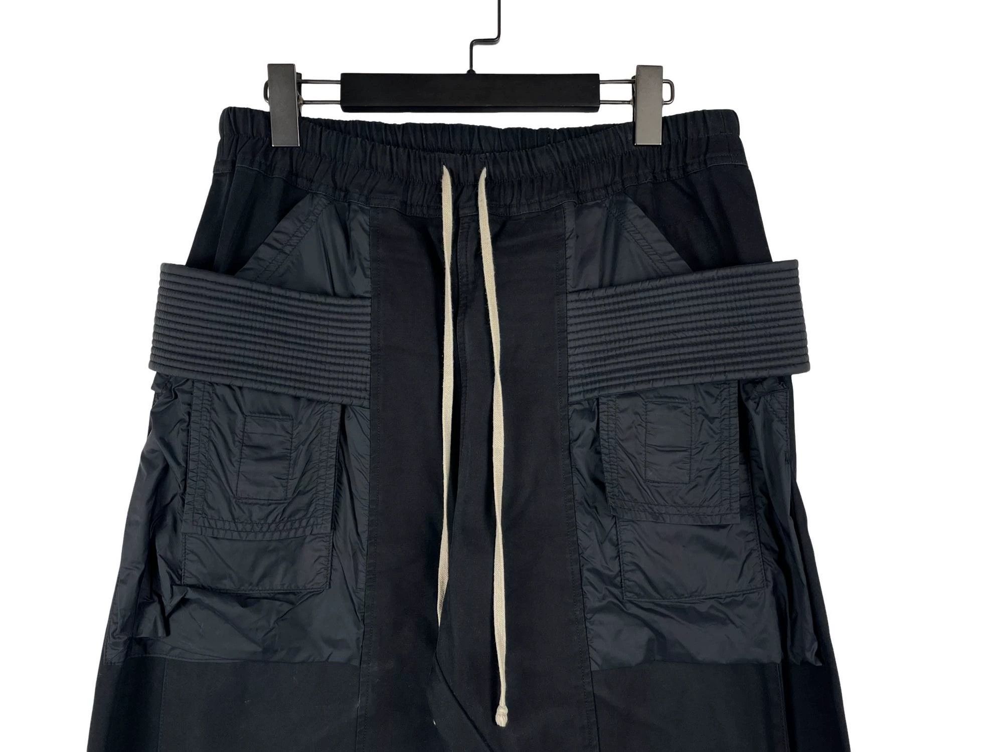 Rick Owens Rick Owens DRKSHDW Dual - Loop Nylon Paneled Cargo Pants Size US 32 / EU 48 - 3 Thumbnail