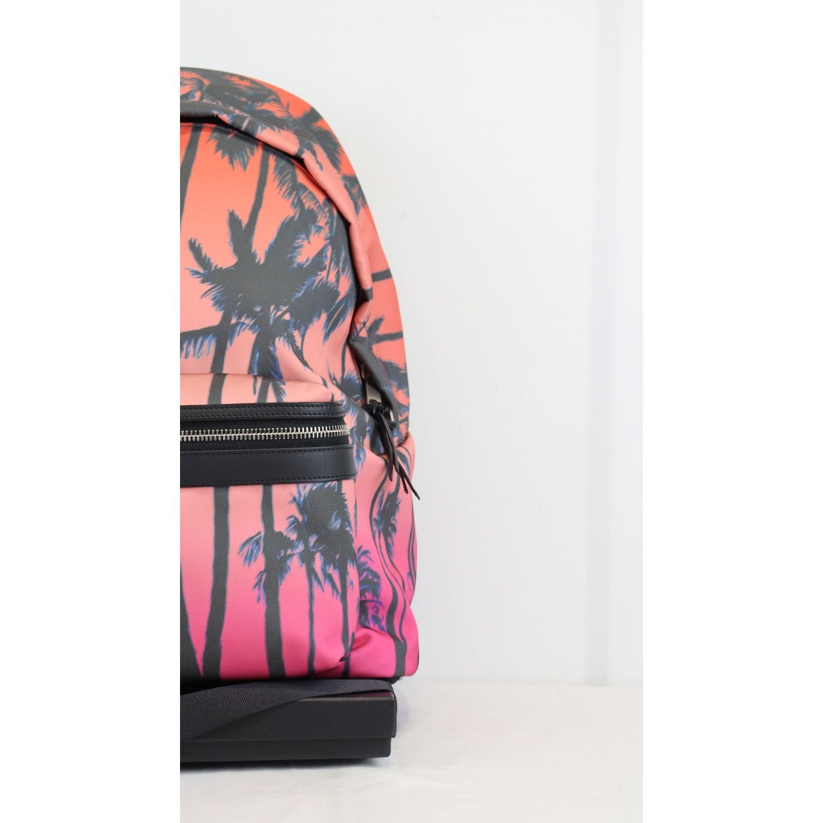 Saint Laurent Paris o1rshd1 Size: OS / Sunset Palmtree Backpack in Multicolor Size ONE SIZE - 3 Thumbnail