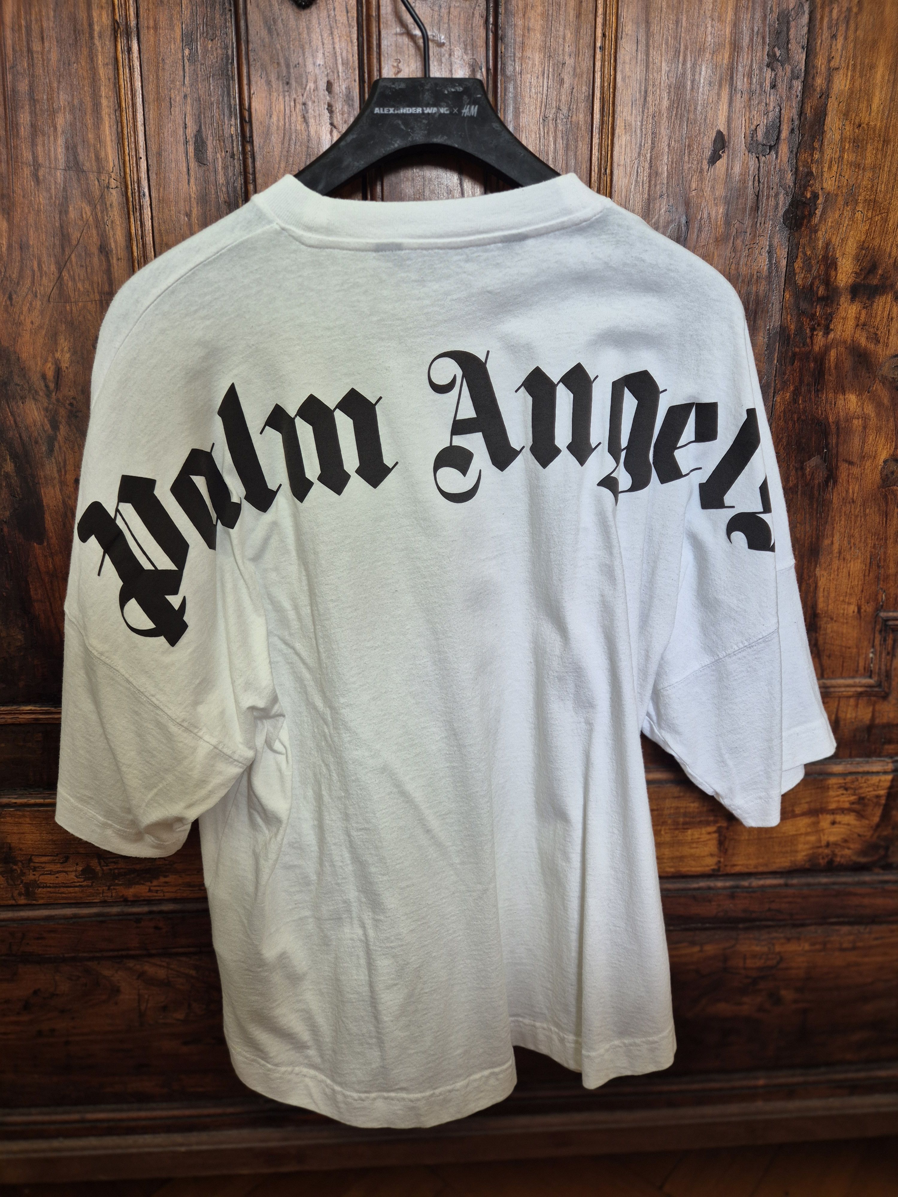 Palm Angels Back logo neck print Size US S / EU 44-46 / 1 - 1 Thumbnail