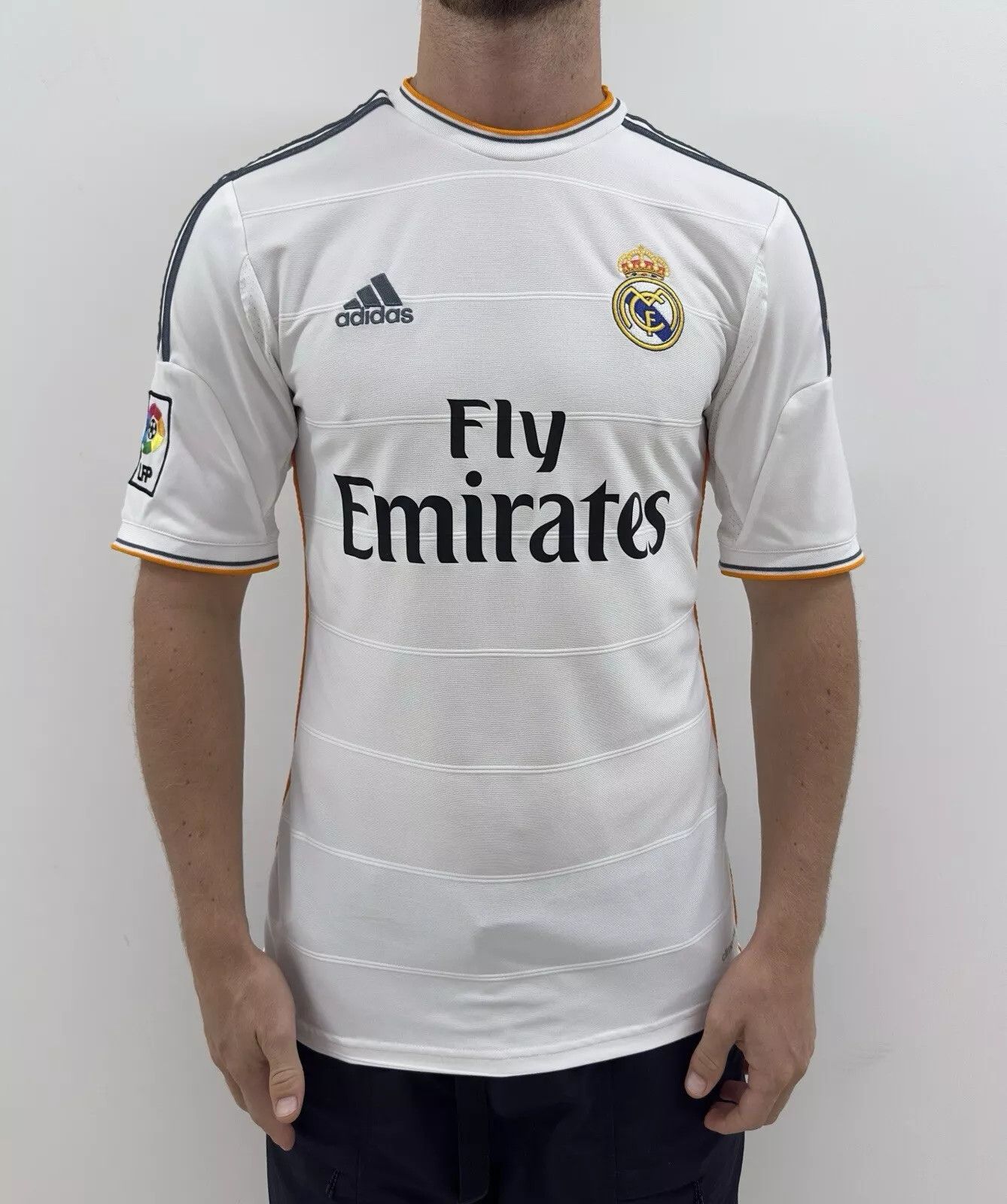 Adidas Fc Real Madrid 2013 2014 Home Jersey T-Shirt Soccer Football Size US S / EU 44-46 / 1 - 1 Thumbnail